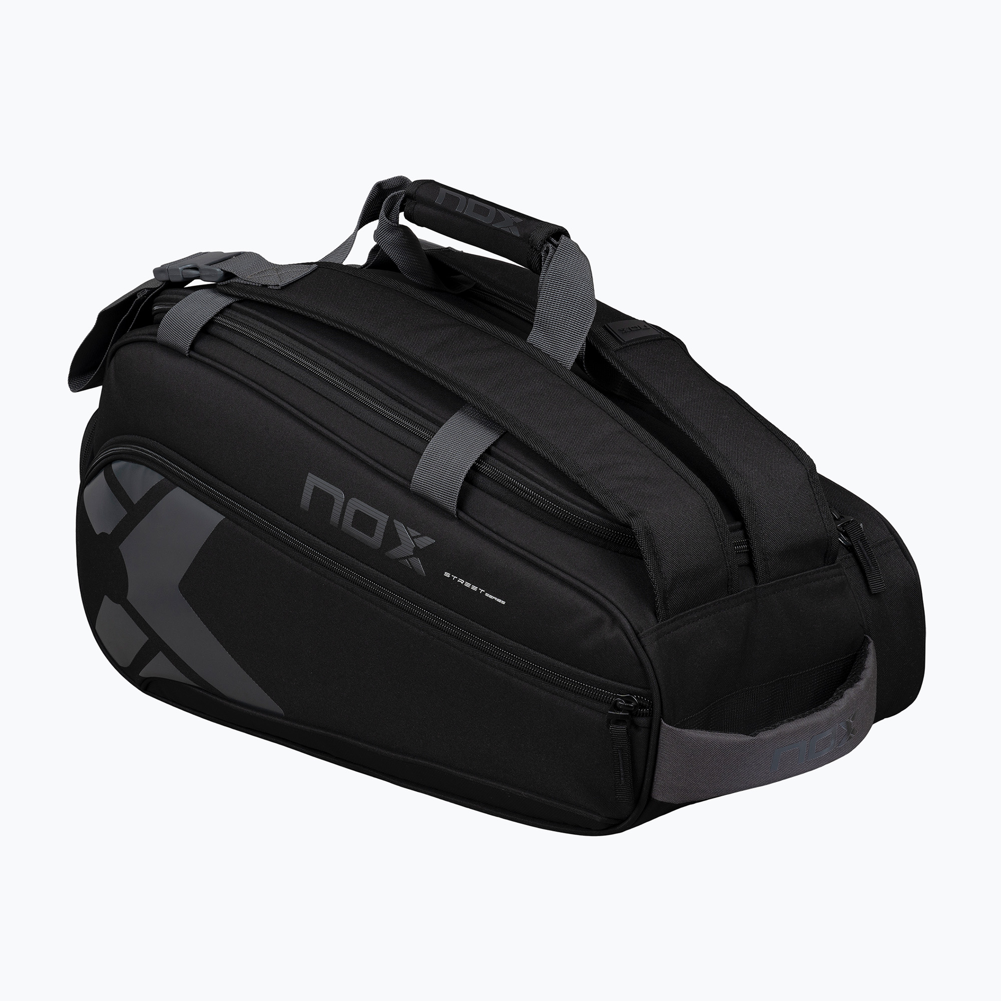 Чанта за падел NOX Street Series 45 l black/grey