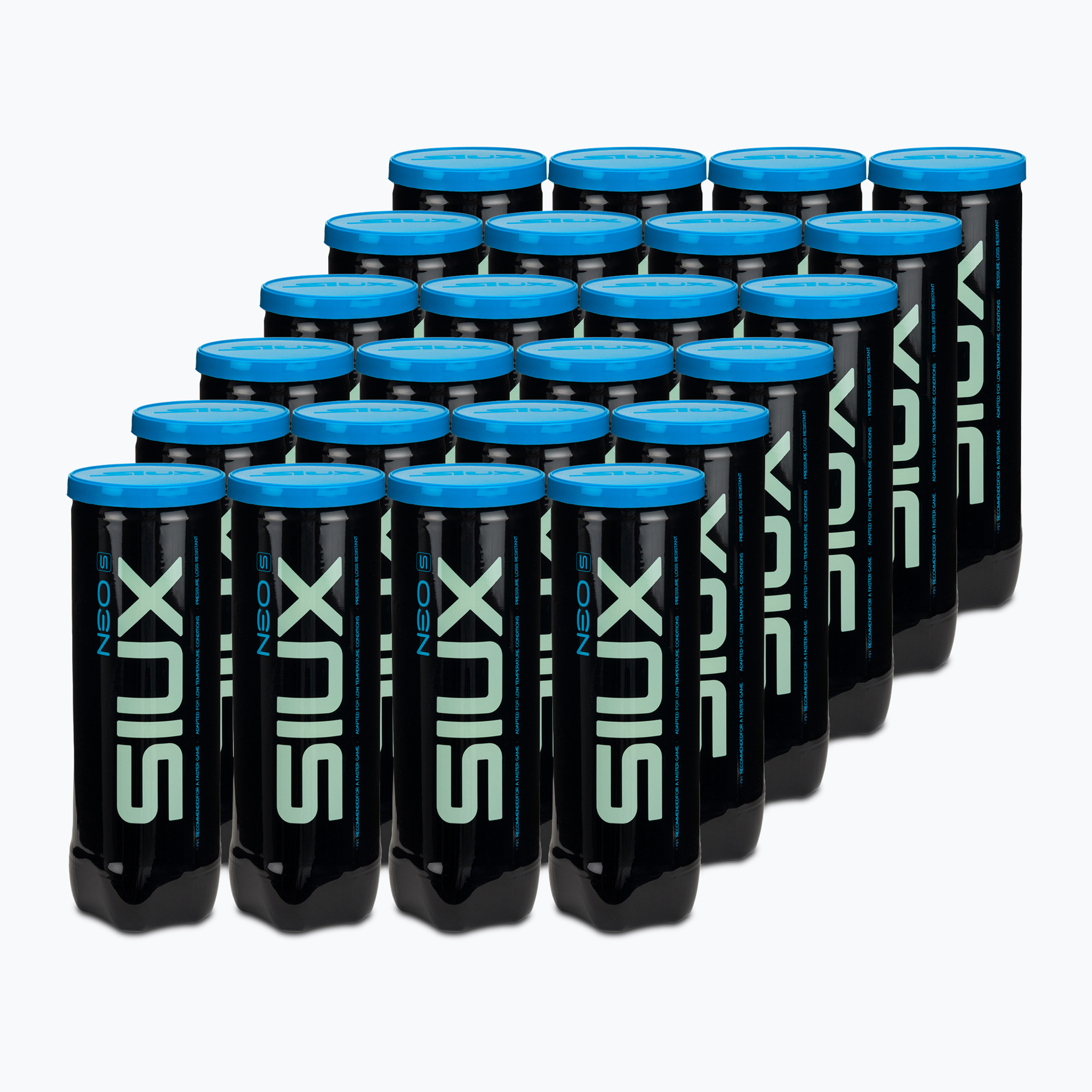 Mingi de padel Siux Neo Speed Box 72 pack Blue