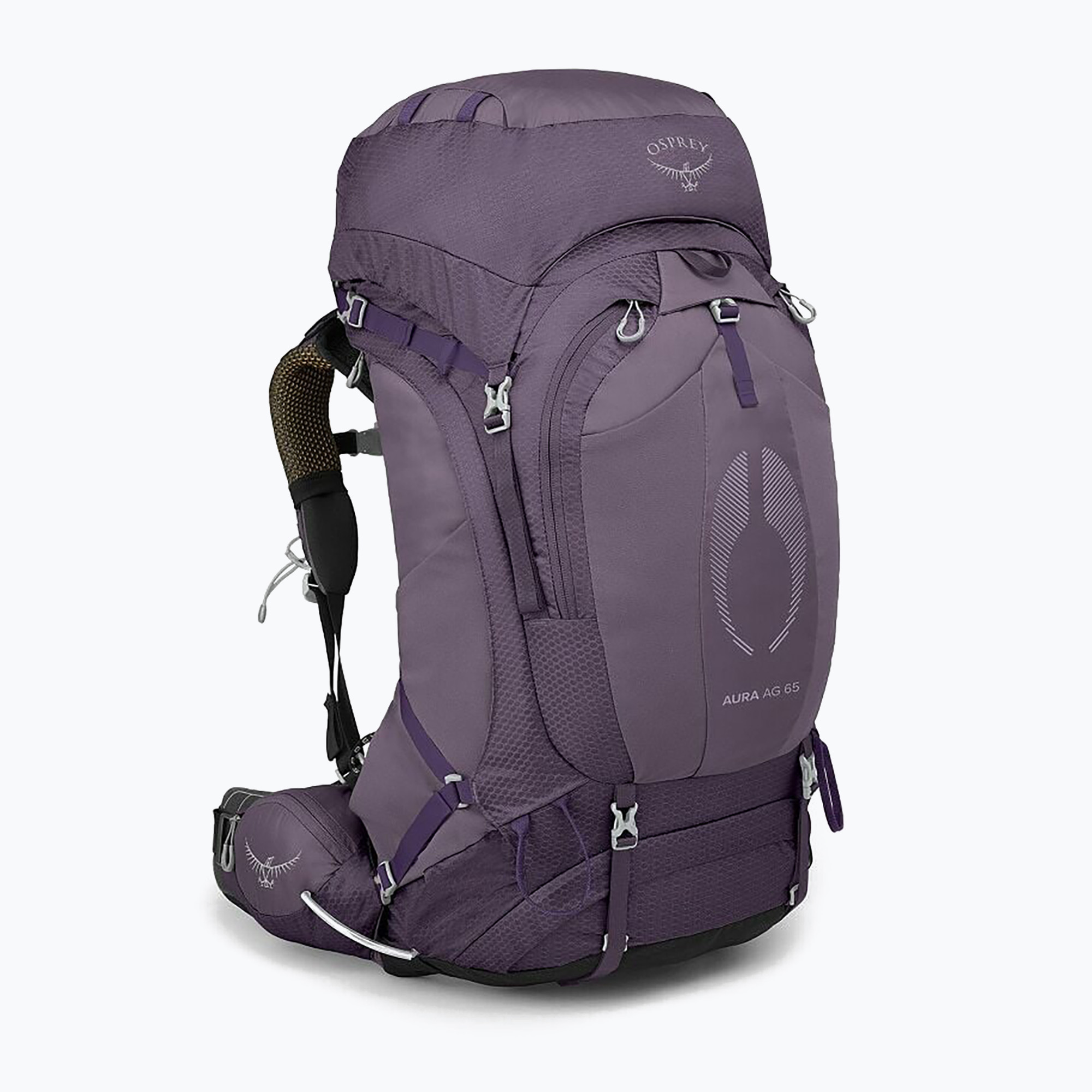 Plecak turystyczny damski Osprey Aura AG 65 l enchantment purple 