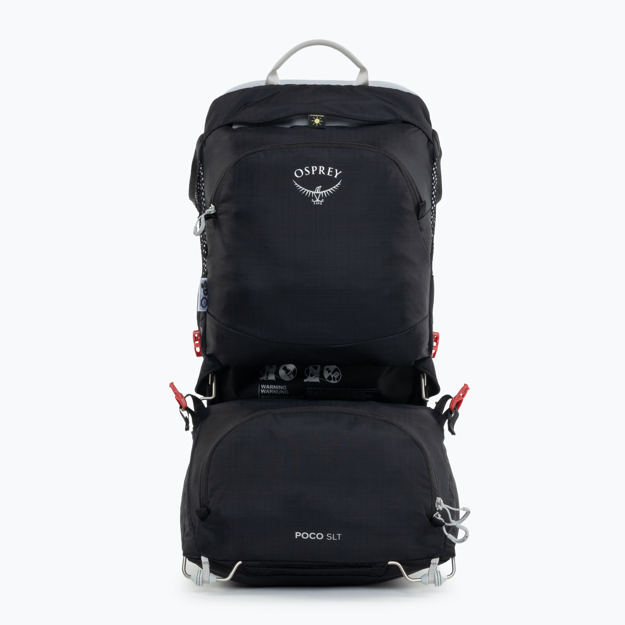 Nosidełko turystyczne Osprey Poco SLT black 