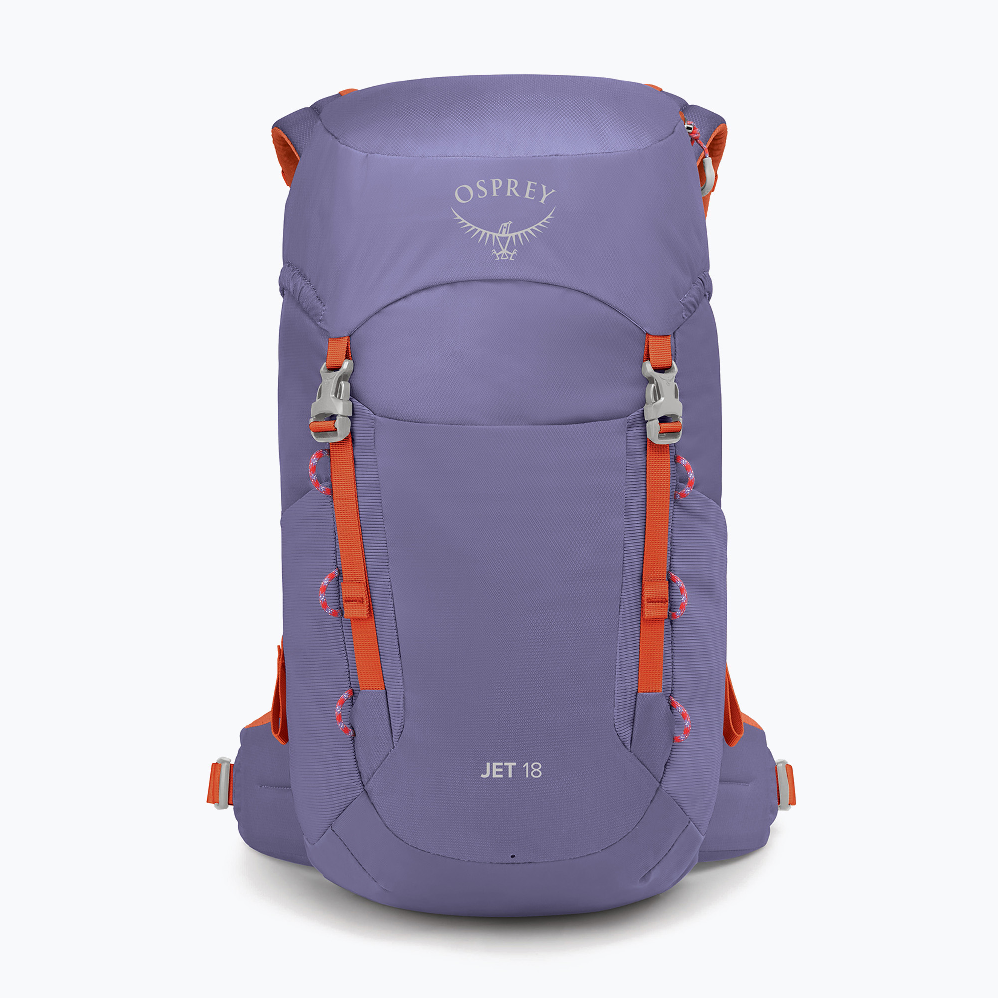Plecak turystyczny dziecięcy Osprey Jet 18 l euphoria purple/ mars orange