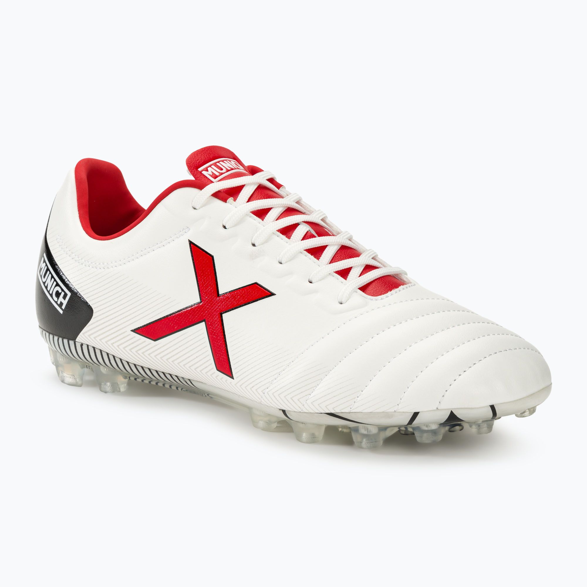 Buty piłkarskie MUNICH Arenga FG blanco/rojo 