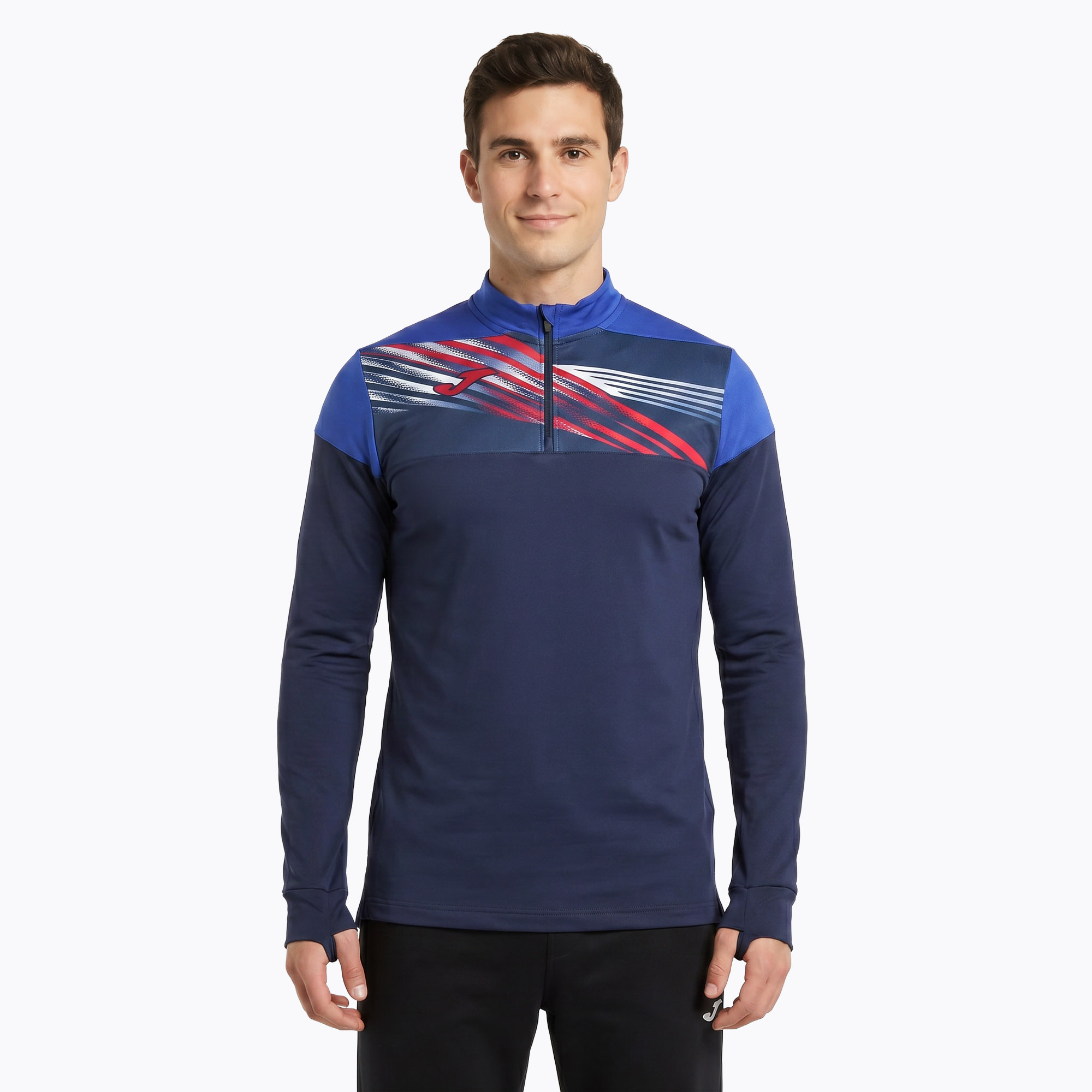 Мъжки потник за бягане Joma Elite X в тъмносиньо 901810.337