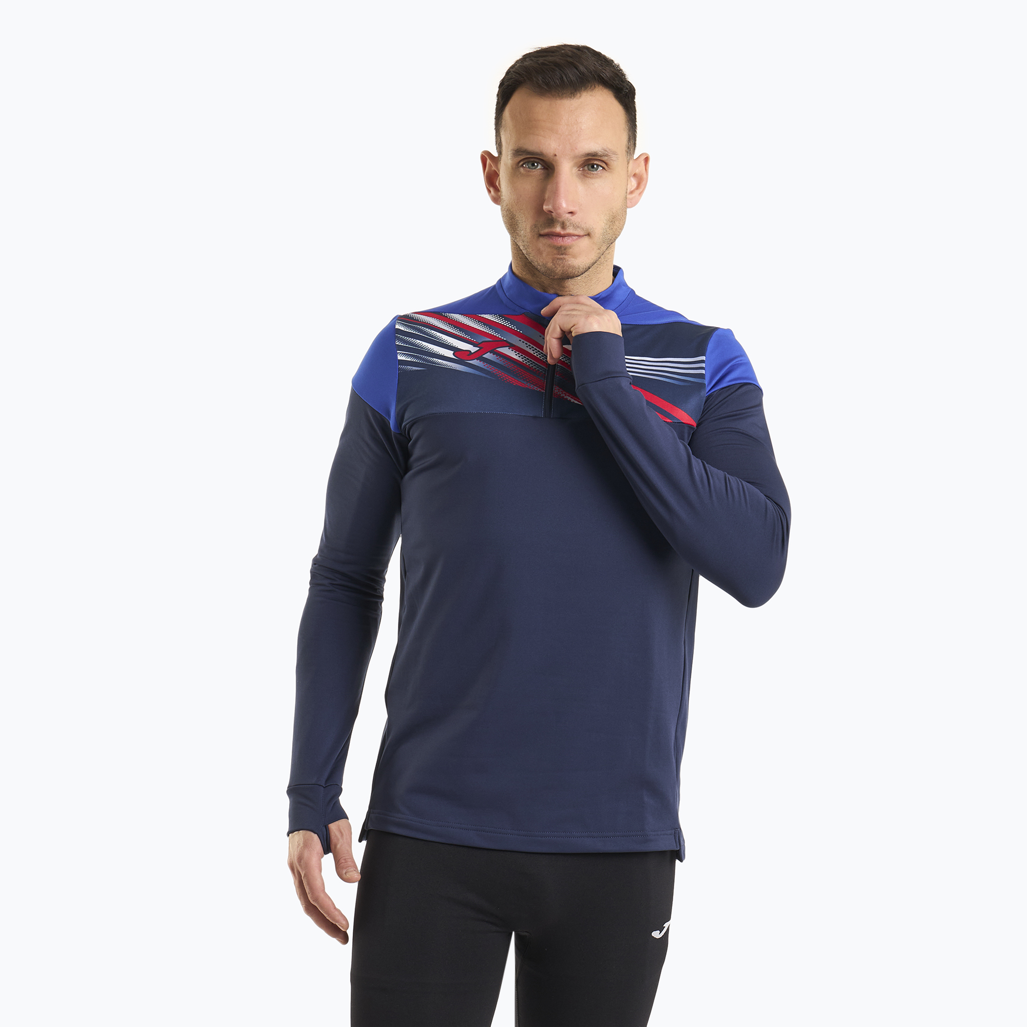 Мъжки потник за бягане Joma Elite X в тъмносиньо 901810.337