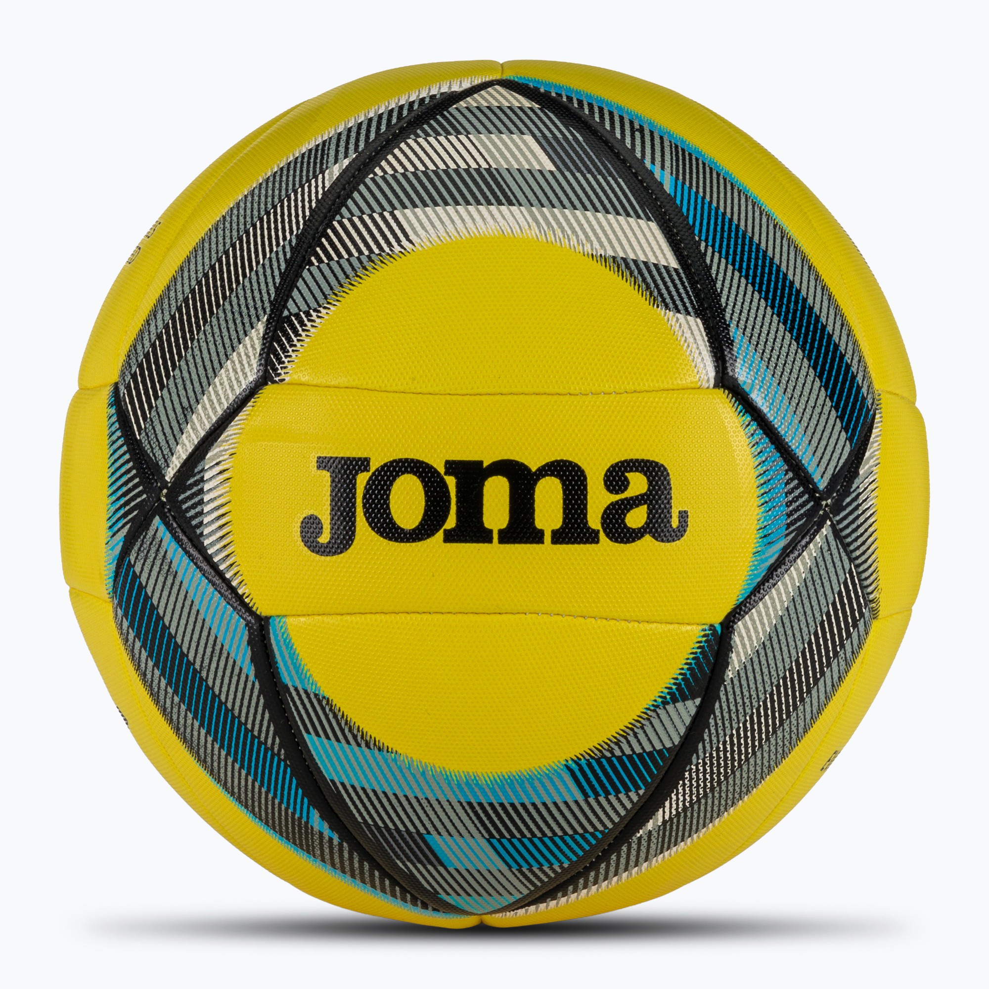 Minge de fotbal Joma Evolution III yellow/black/blue mărime 5