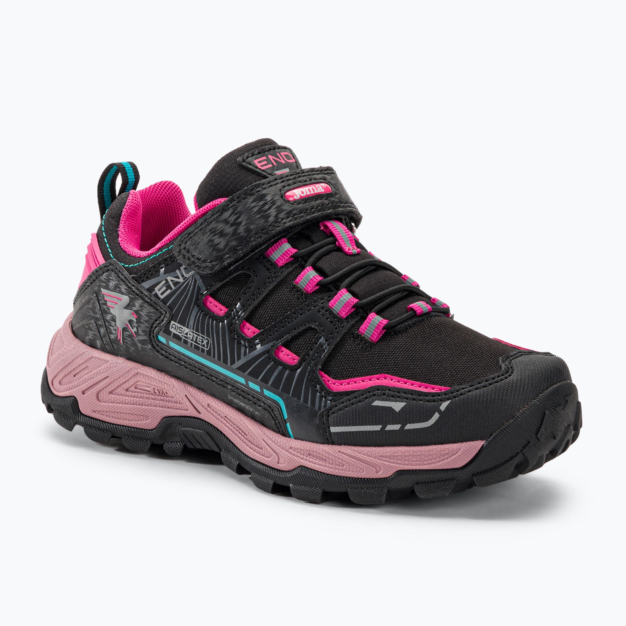 Buty trekkingowe dziecięce Joma Eno Jr black/fuchsia 