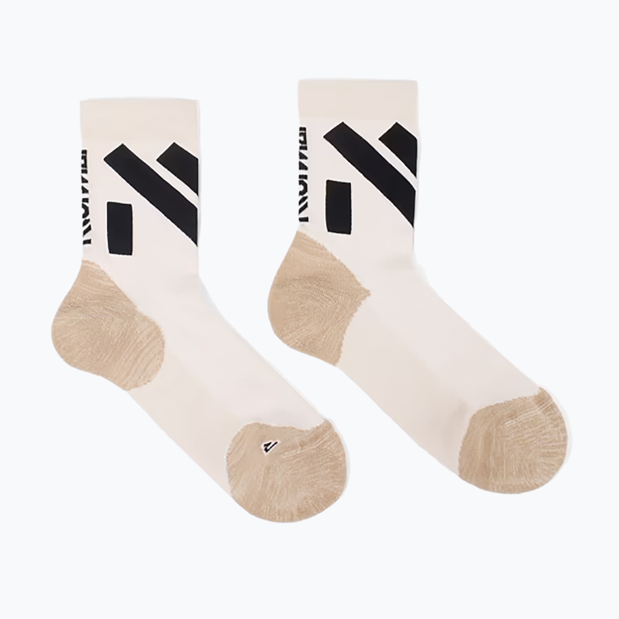 NNormal Race Low Cut compression running socks beige (L)