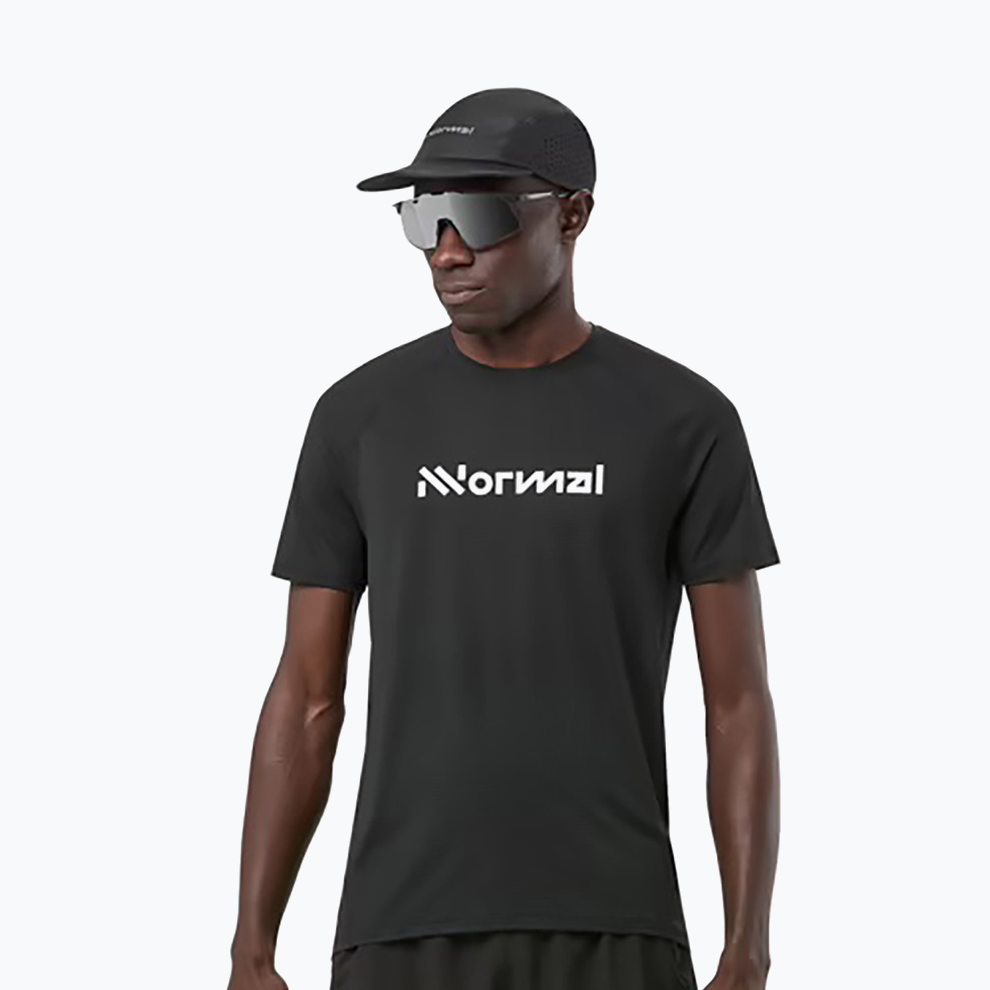 Pánske bežecké tričko NNormal Race black (Race N1CMTS2-004)