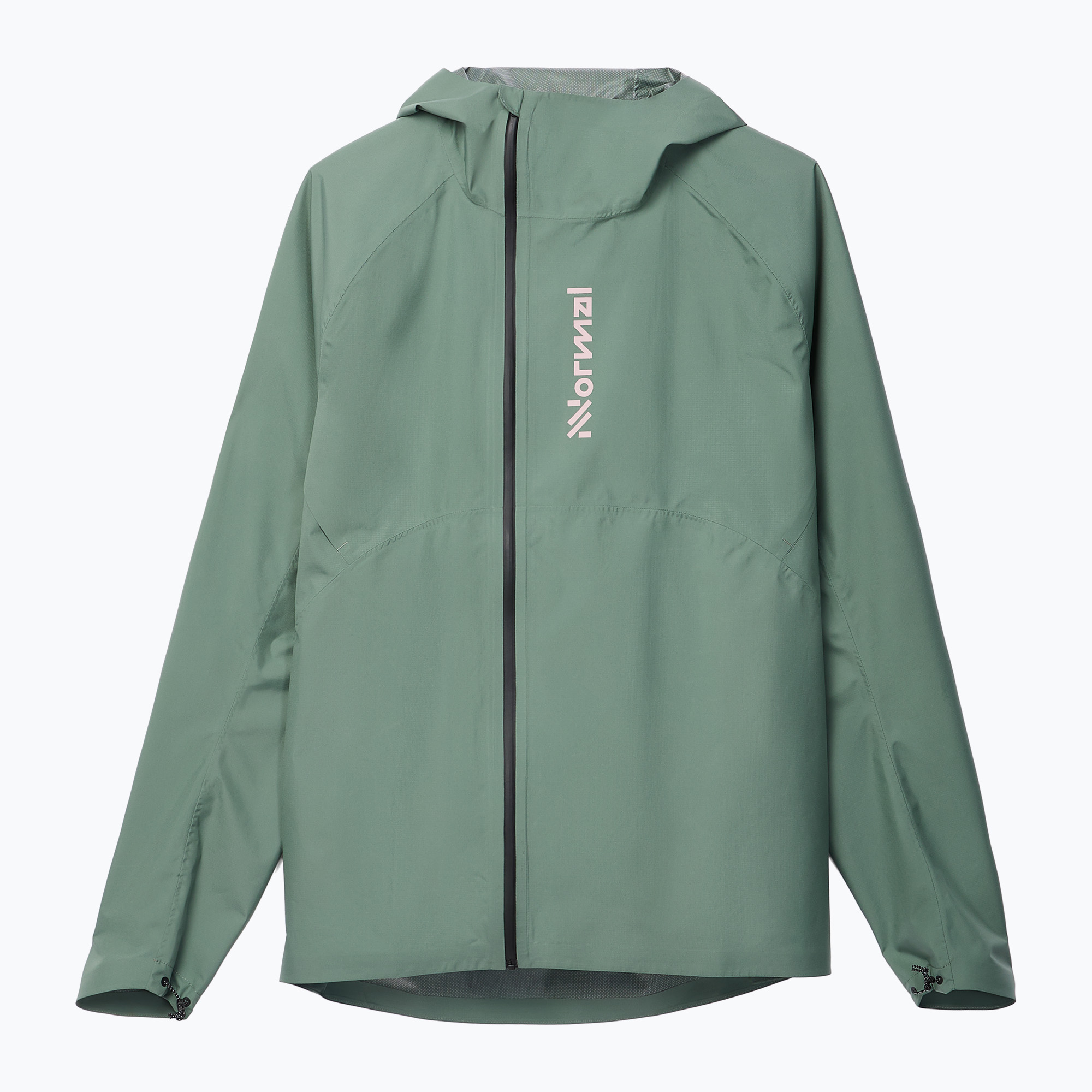 Kurtka do biegania męska NNormal Trail Rain green 