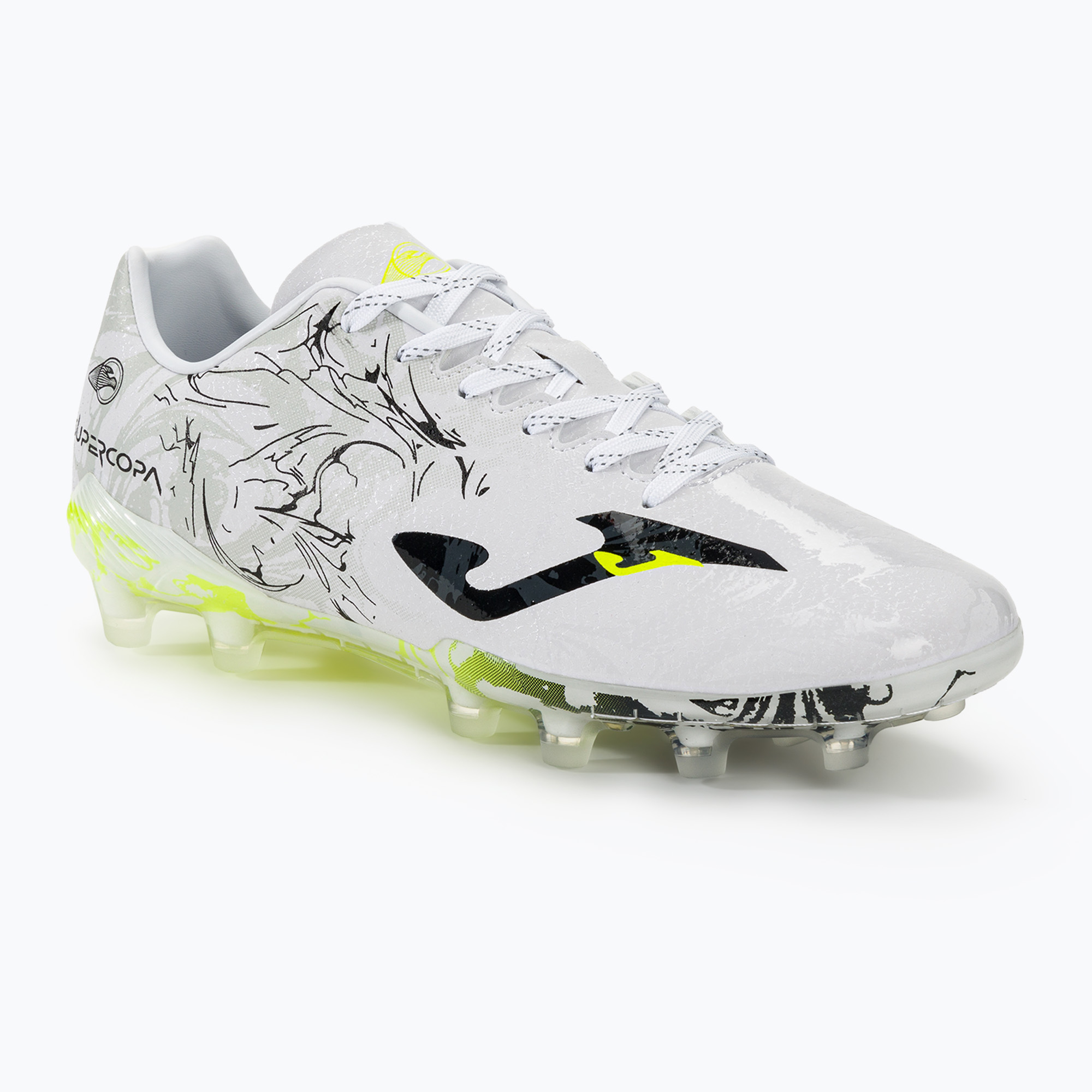 Buty piłkarskie męskie Joma Super Copa FG white 