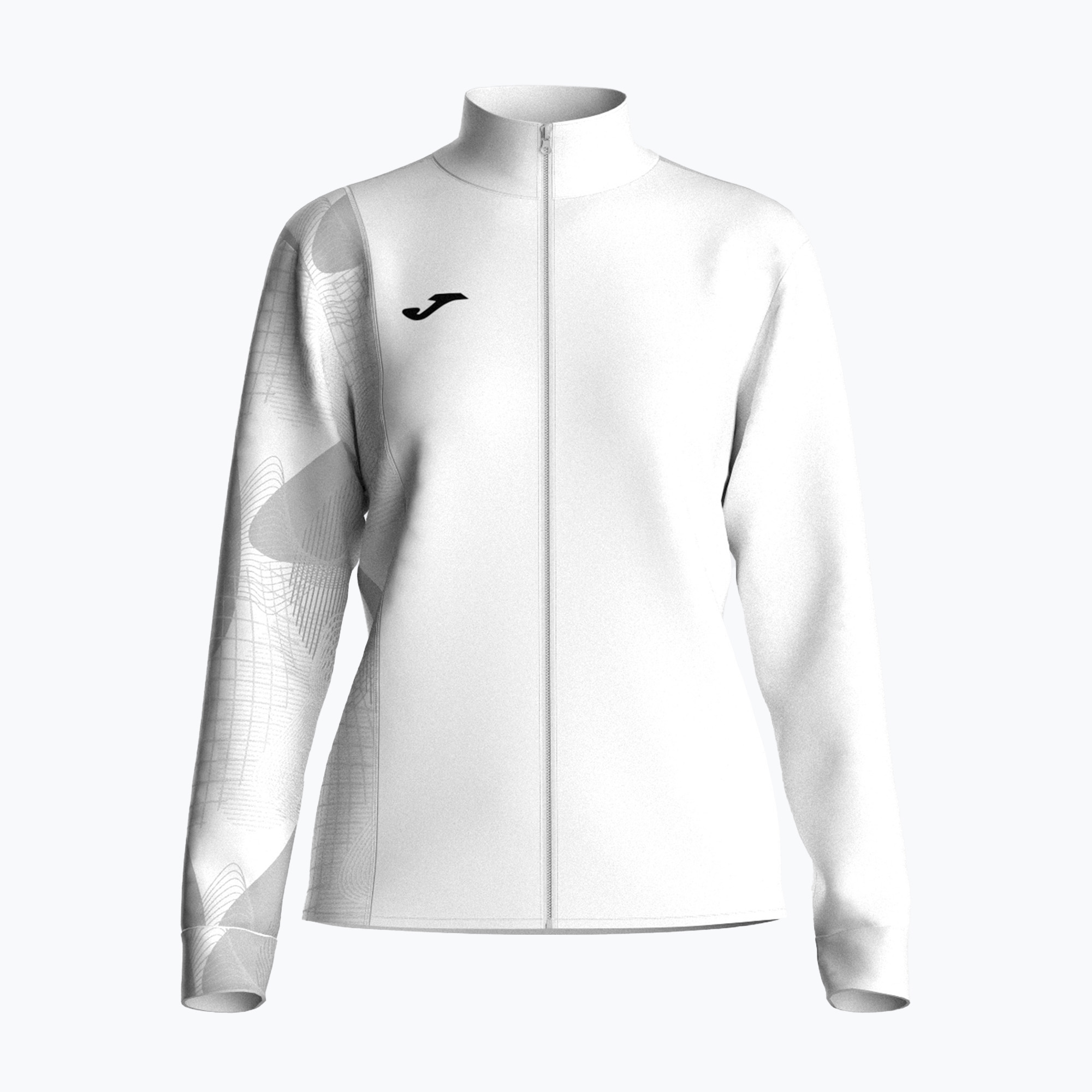 Bluza tenisowa damska Joma Challenge Full Zip W white 