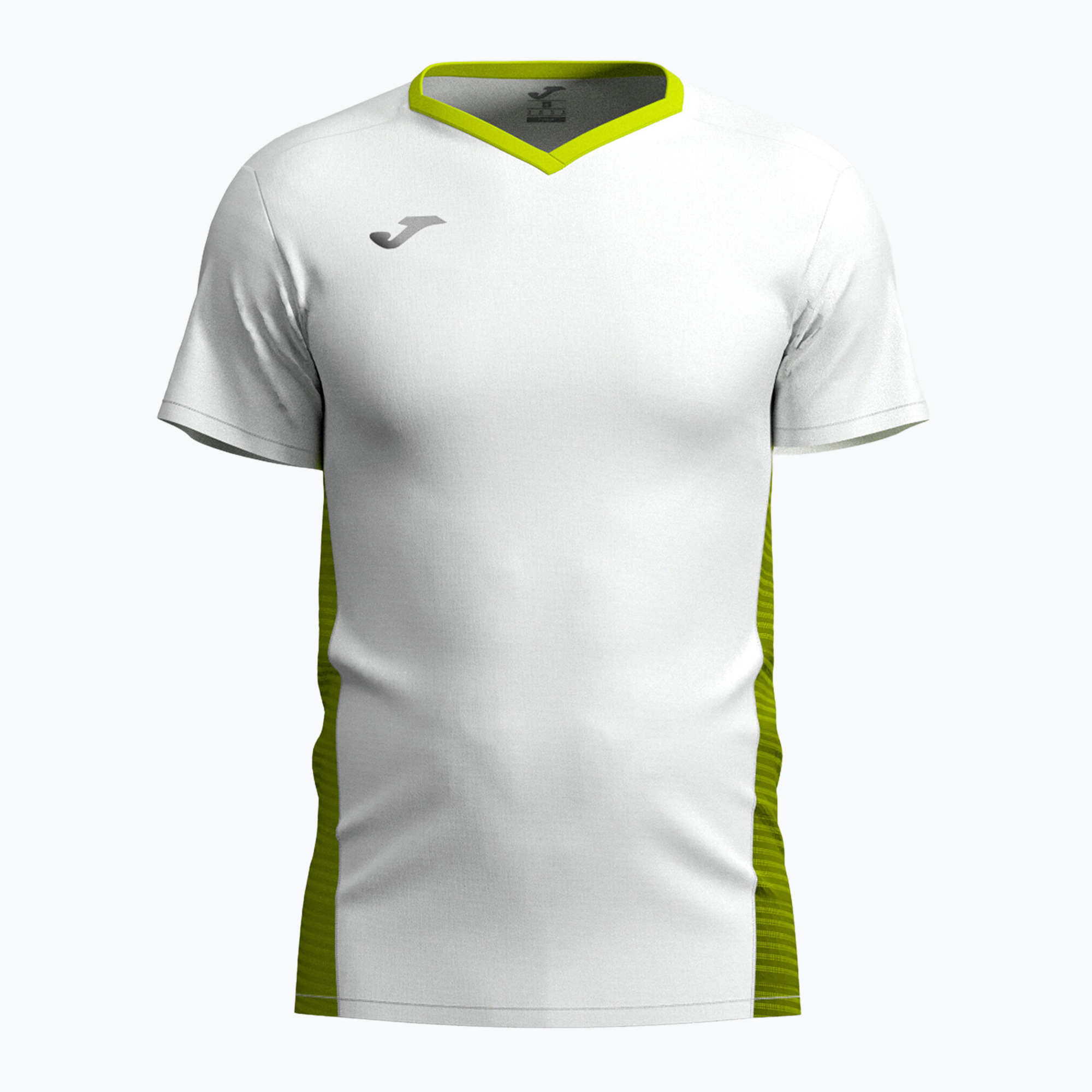 Koszulka tenisowa męska Joma Court white/green 