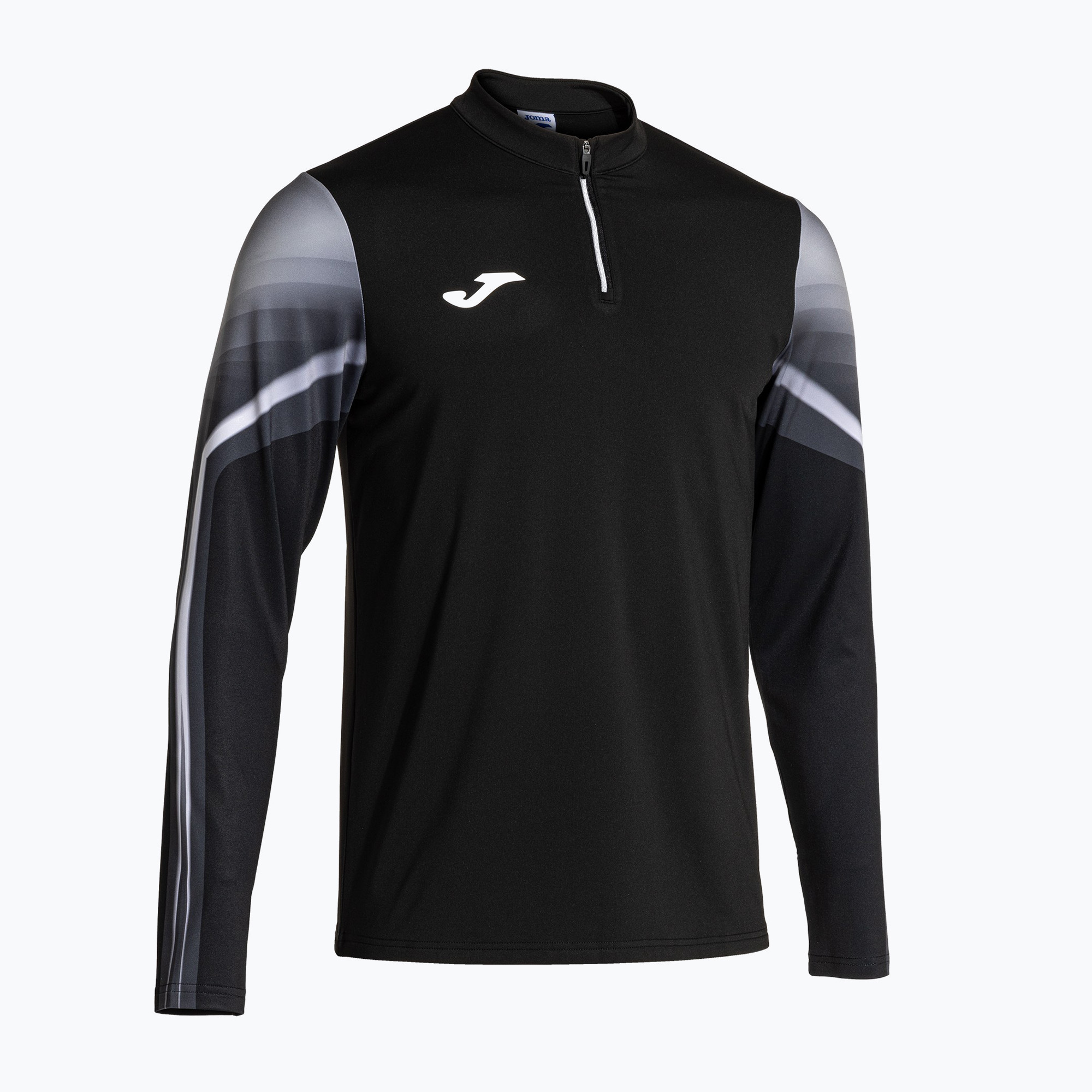 Bluza do biegania męska Joma Elite XI black/anthracite 
