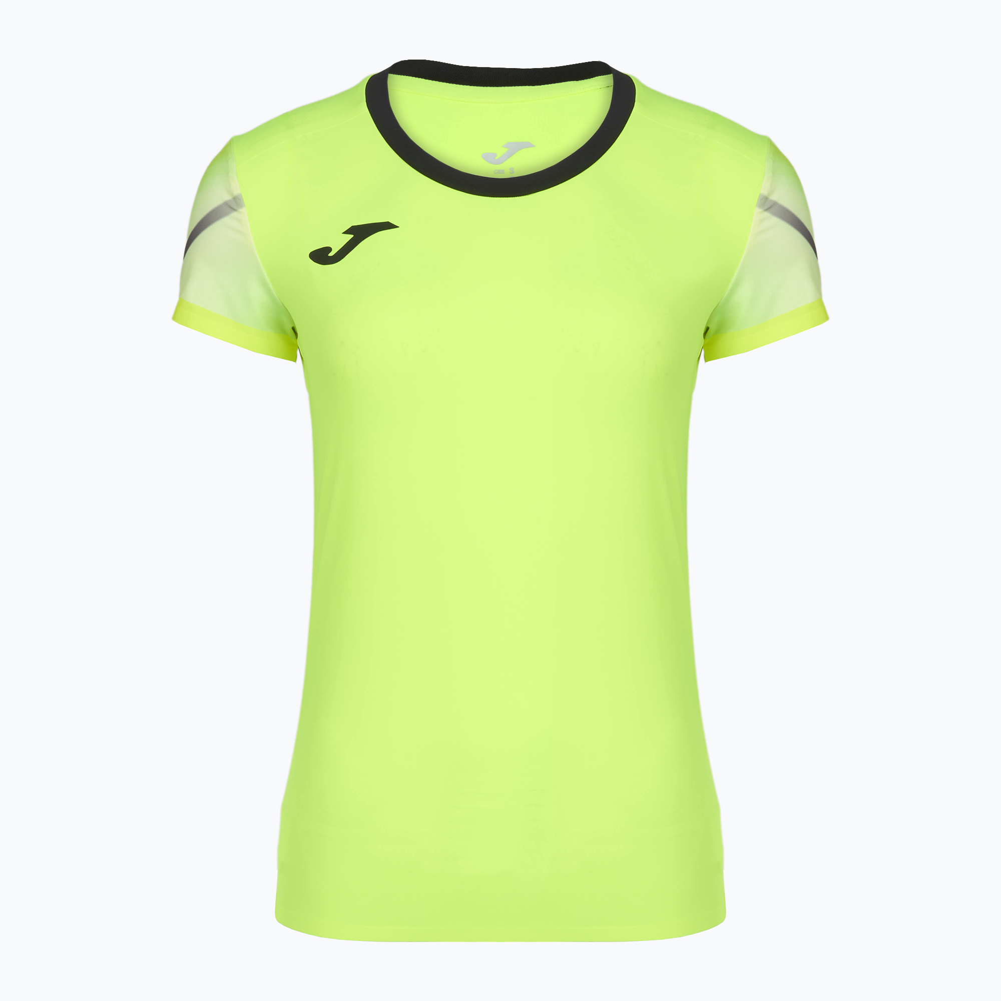 Koszulka do biegania damska Joma Elite XI fluor yellow/black 