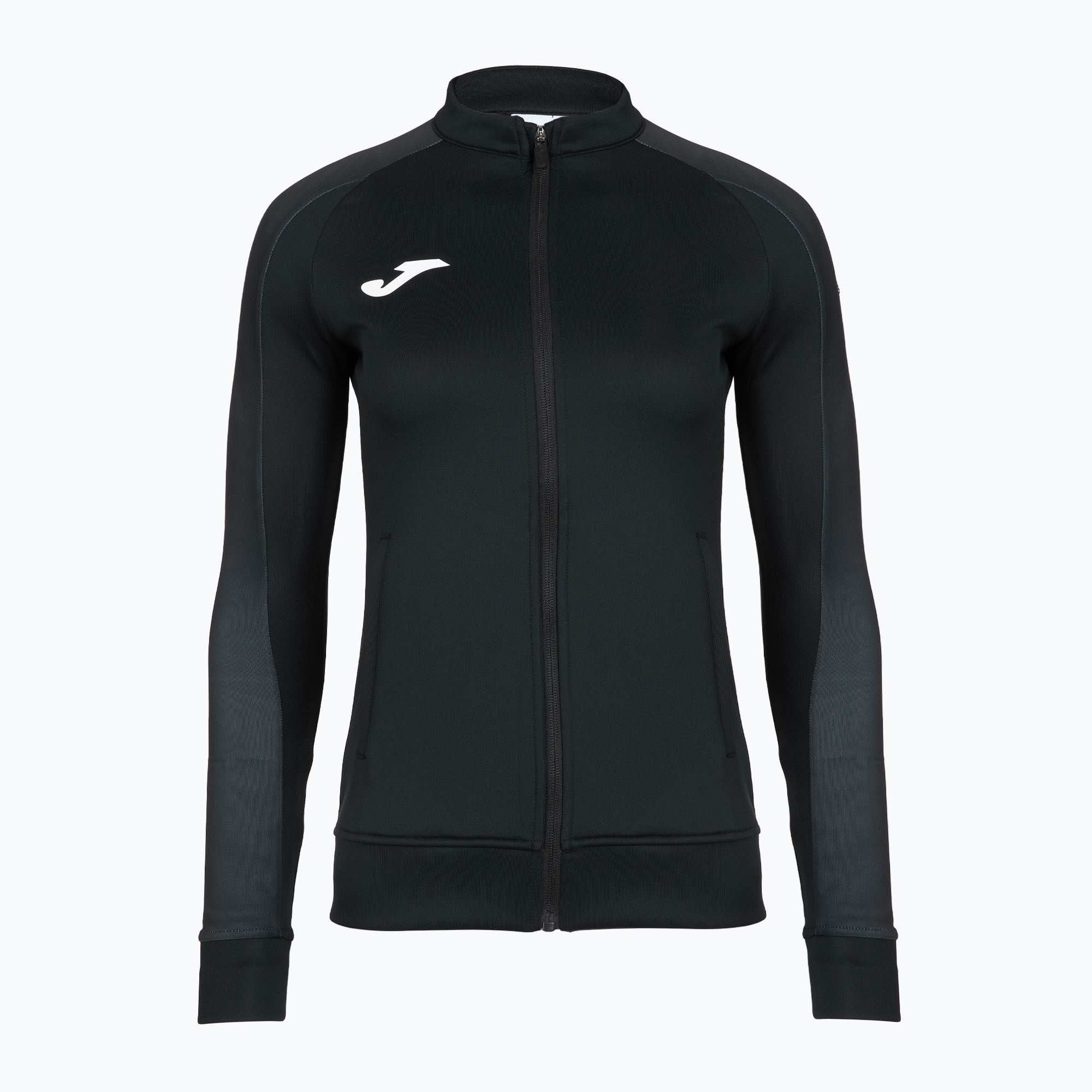 Bluza do biegania damska Joma Elite XI Full Zip black/anthracite