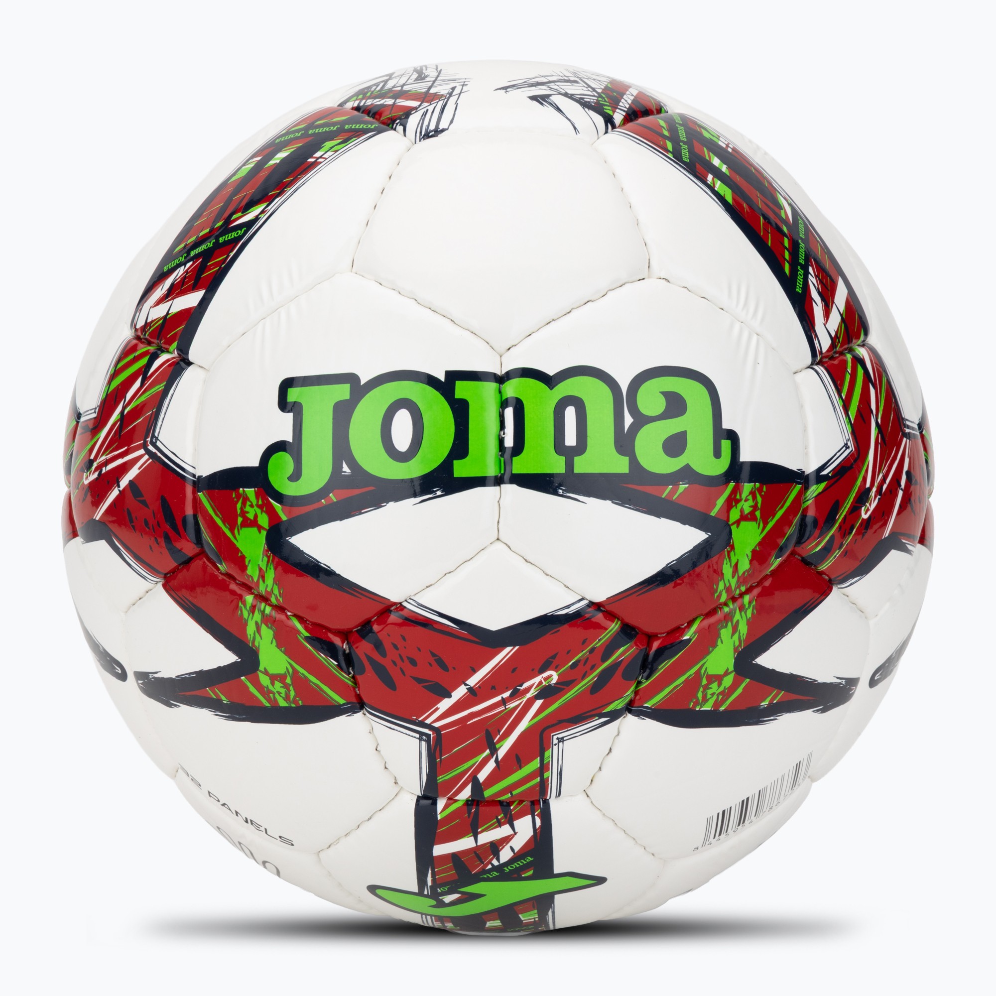 Futbalová lopta Joma Dali III red/fluor green veľkosť 5 