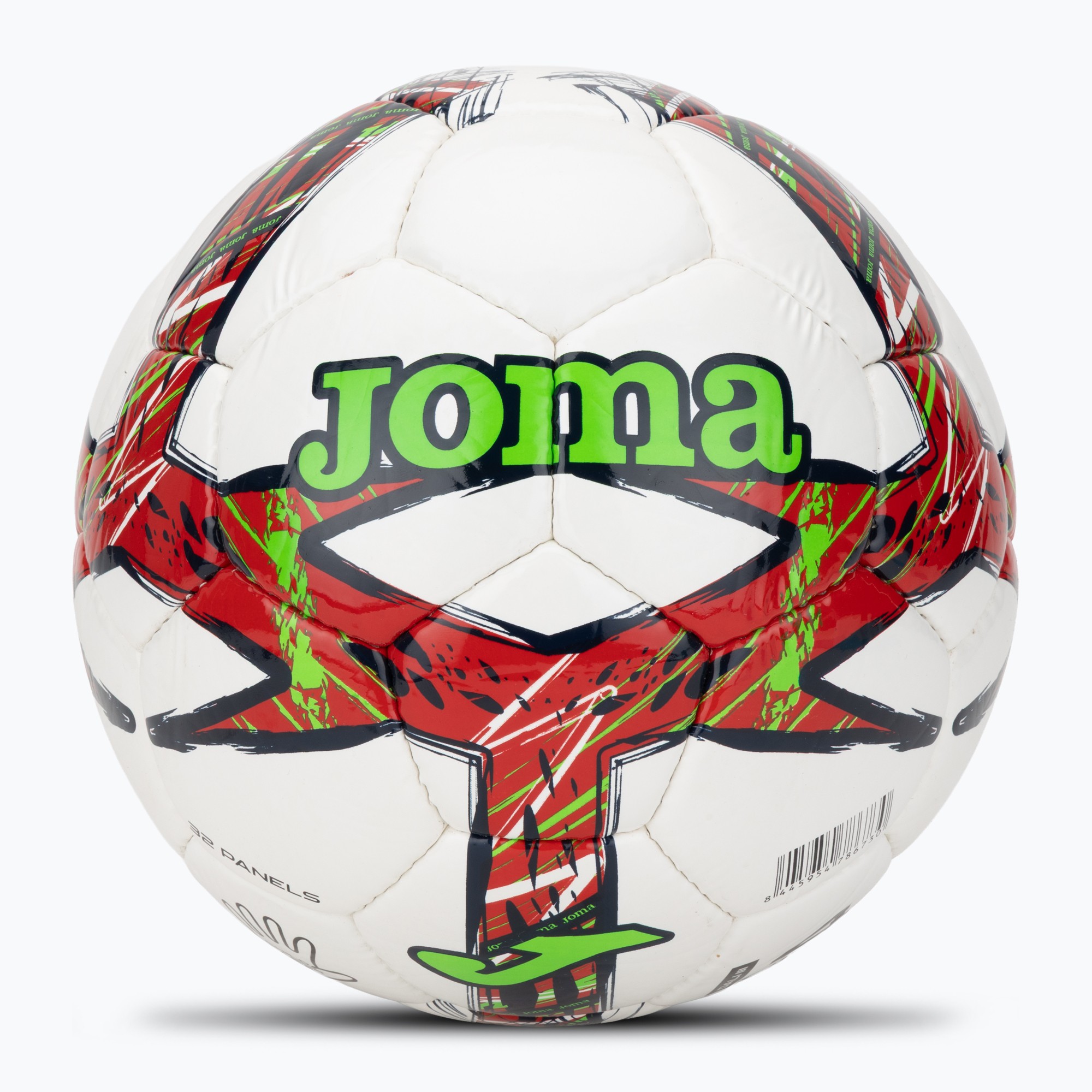 Futbalová lopta  Joma Dali III red/fluor green veľkosť 4 