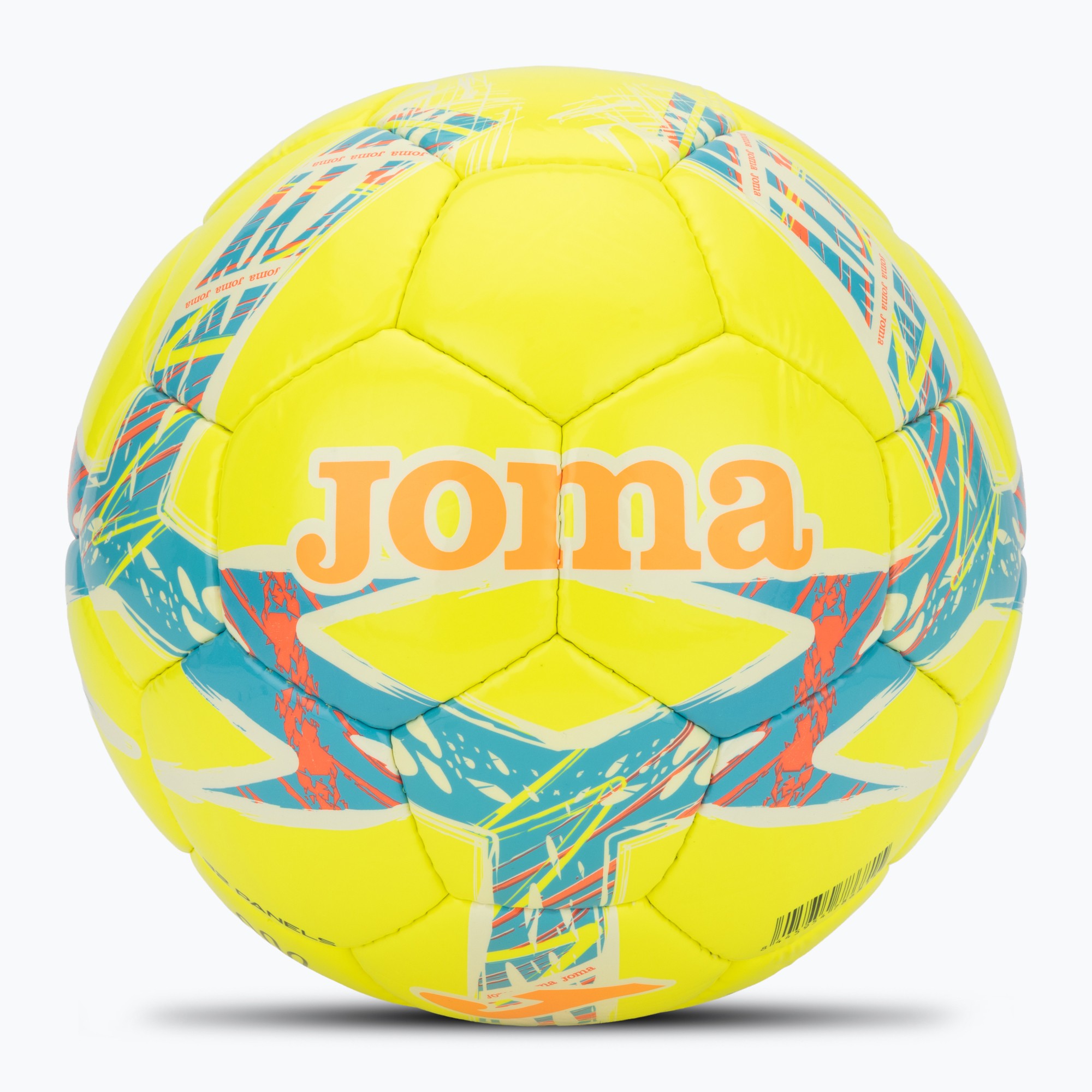 Futbalová lopta Joma Dali III žltá/fluor tyrkysová veľkosť 5