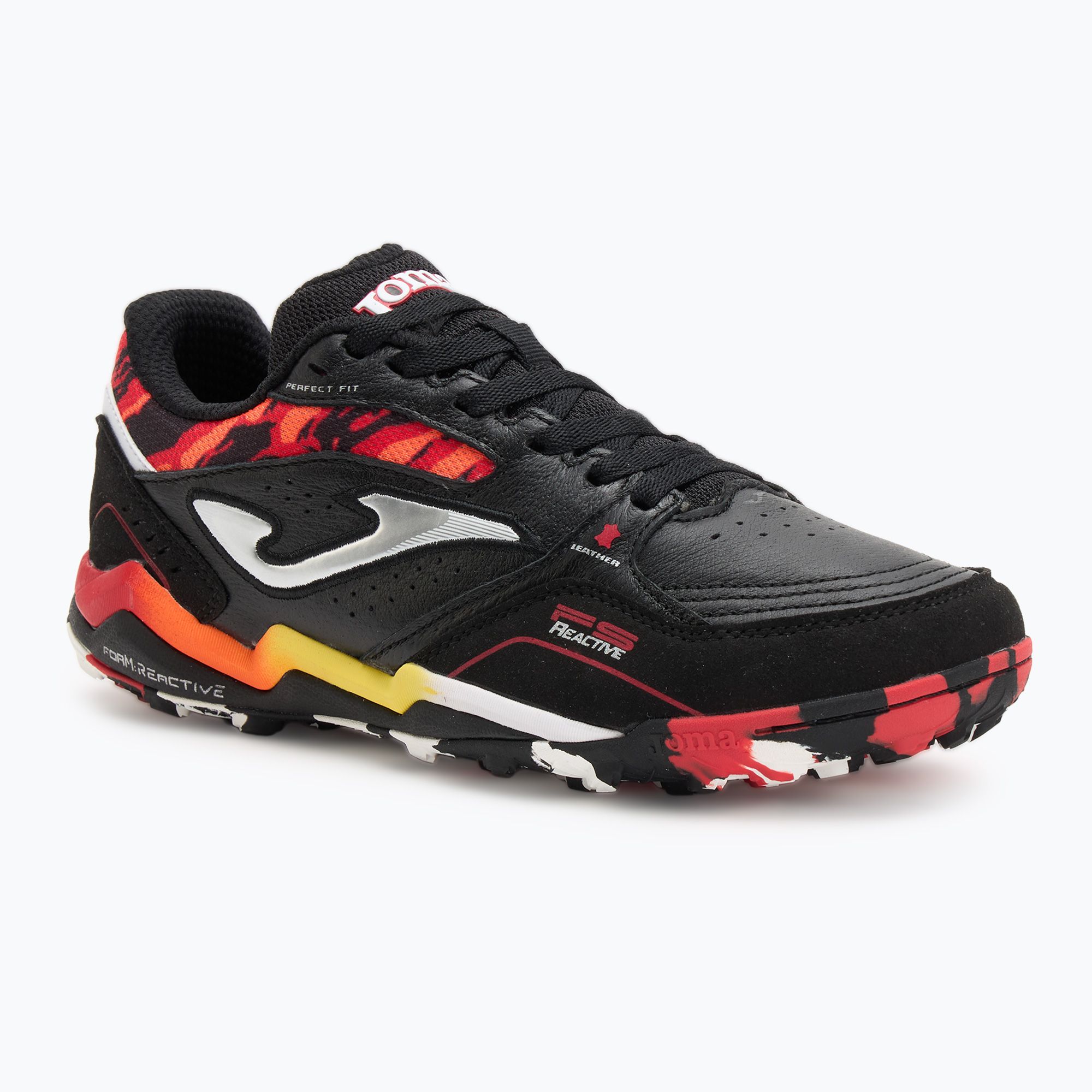 Buty piłkarskie męskie Joma FS Reactive TF black/red 
