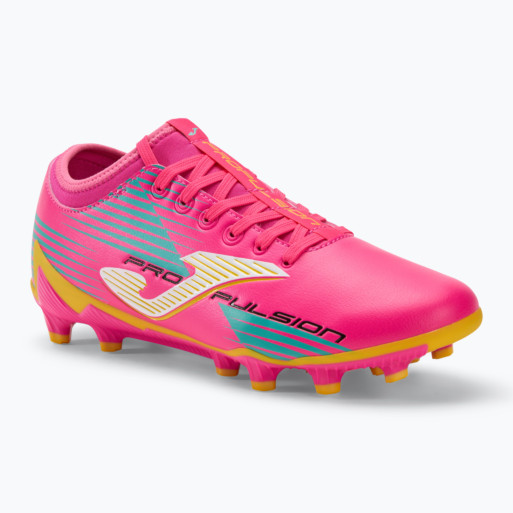 Buty piłkarskie męskie Joma Propulsion FG pink/yellow 