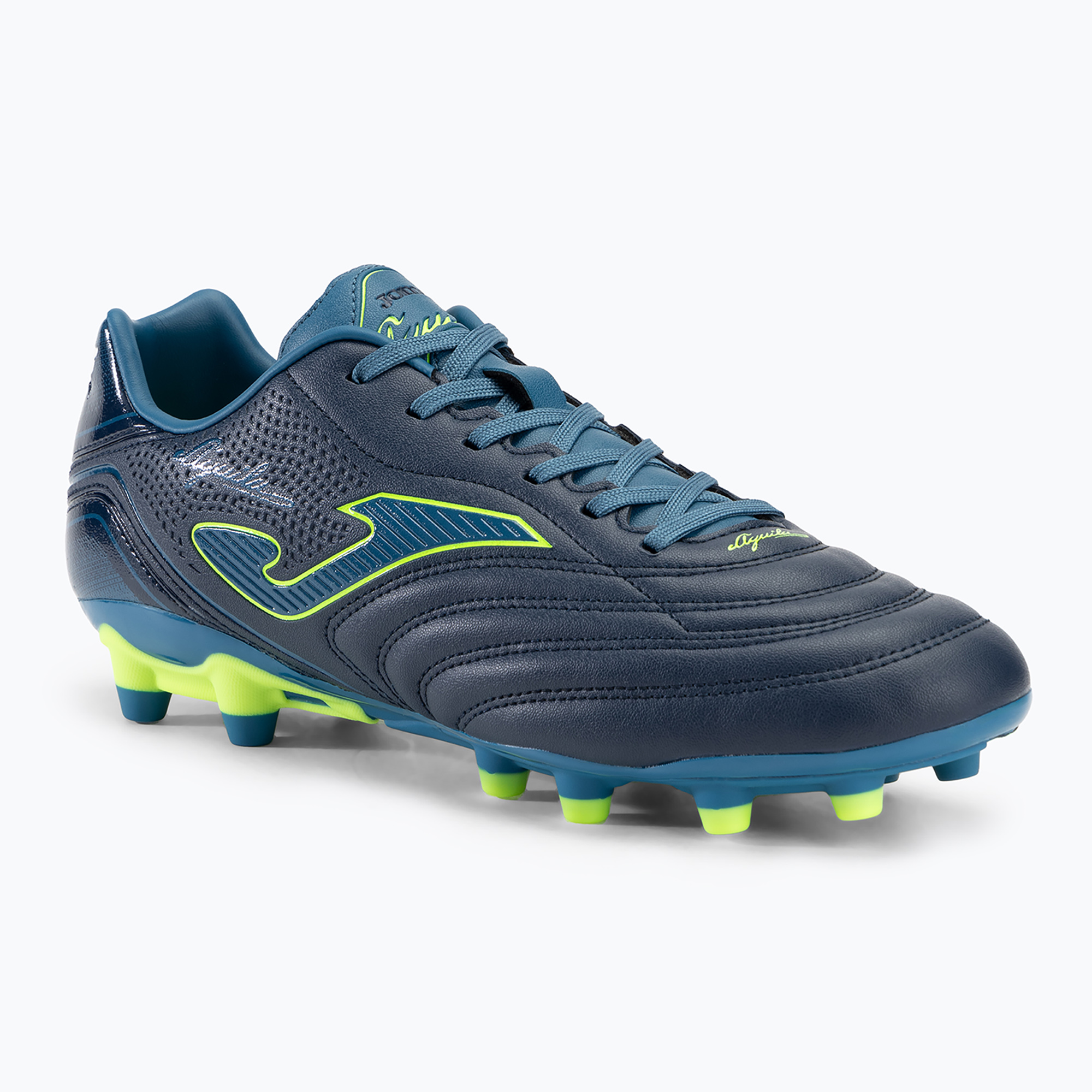 Buty piłkarskie męskie Joma Aguila FG navy/green fluor 