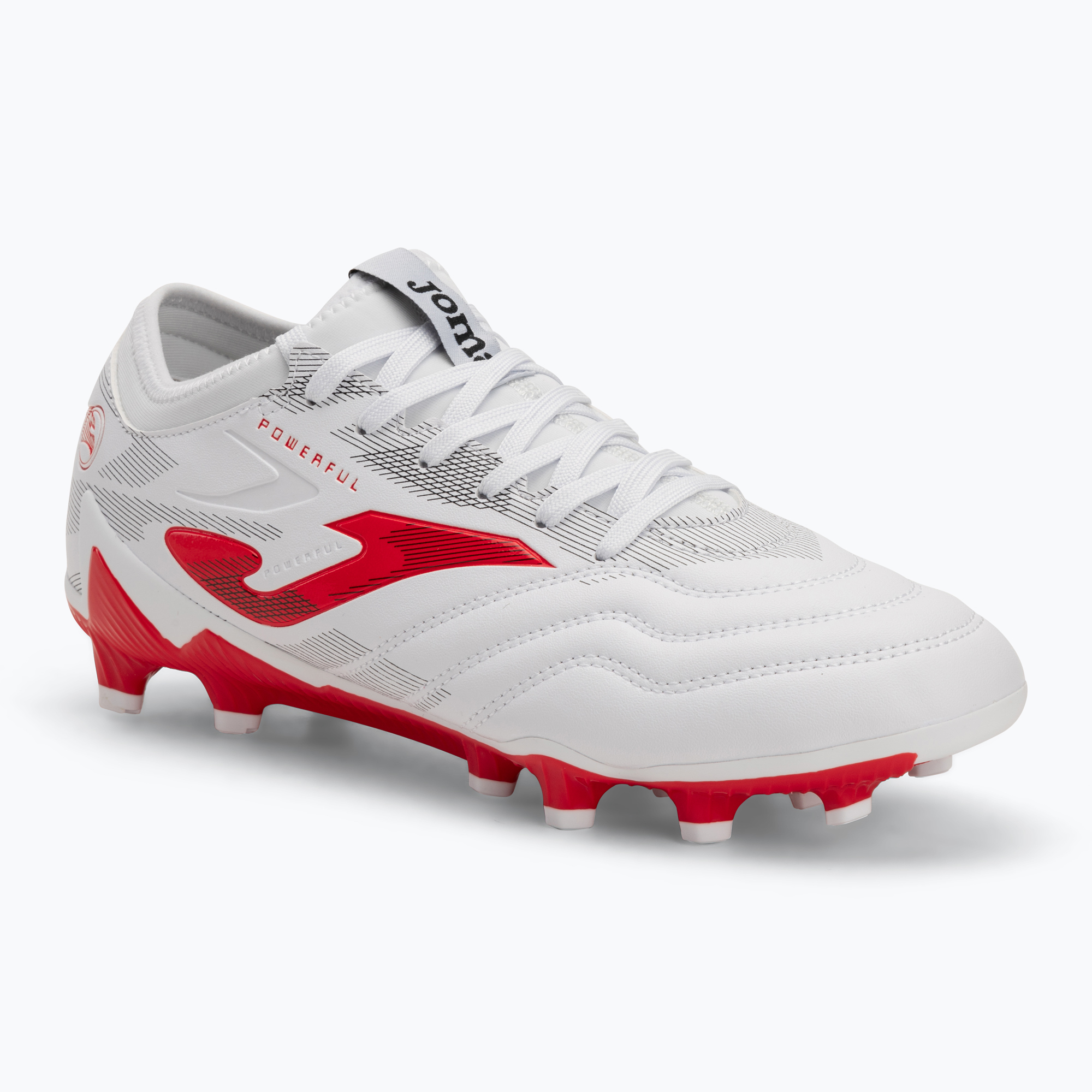 Buty piłkarskie męskie Joma Powerful FG white 