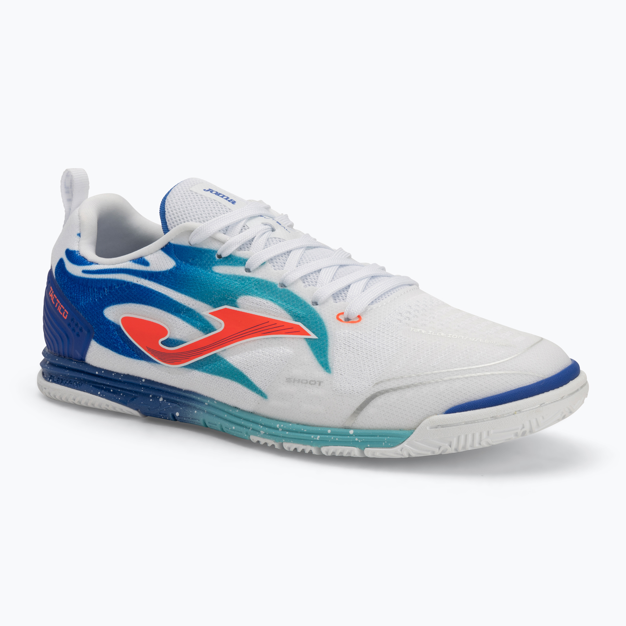 Buty piłkarskie męskie Joma Tactico IN white/royal 