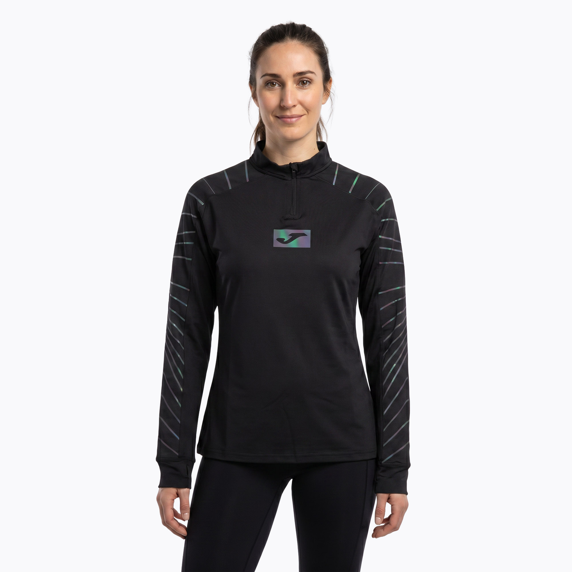 Bluza do biegania damska Joma R-Night black