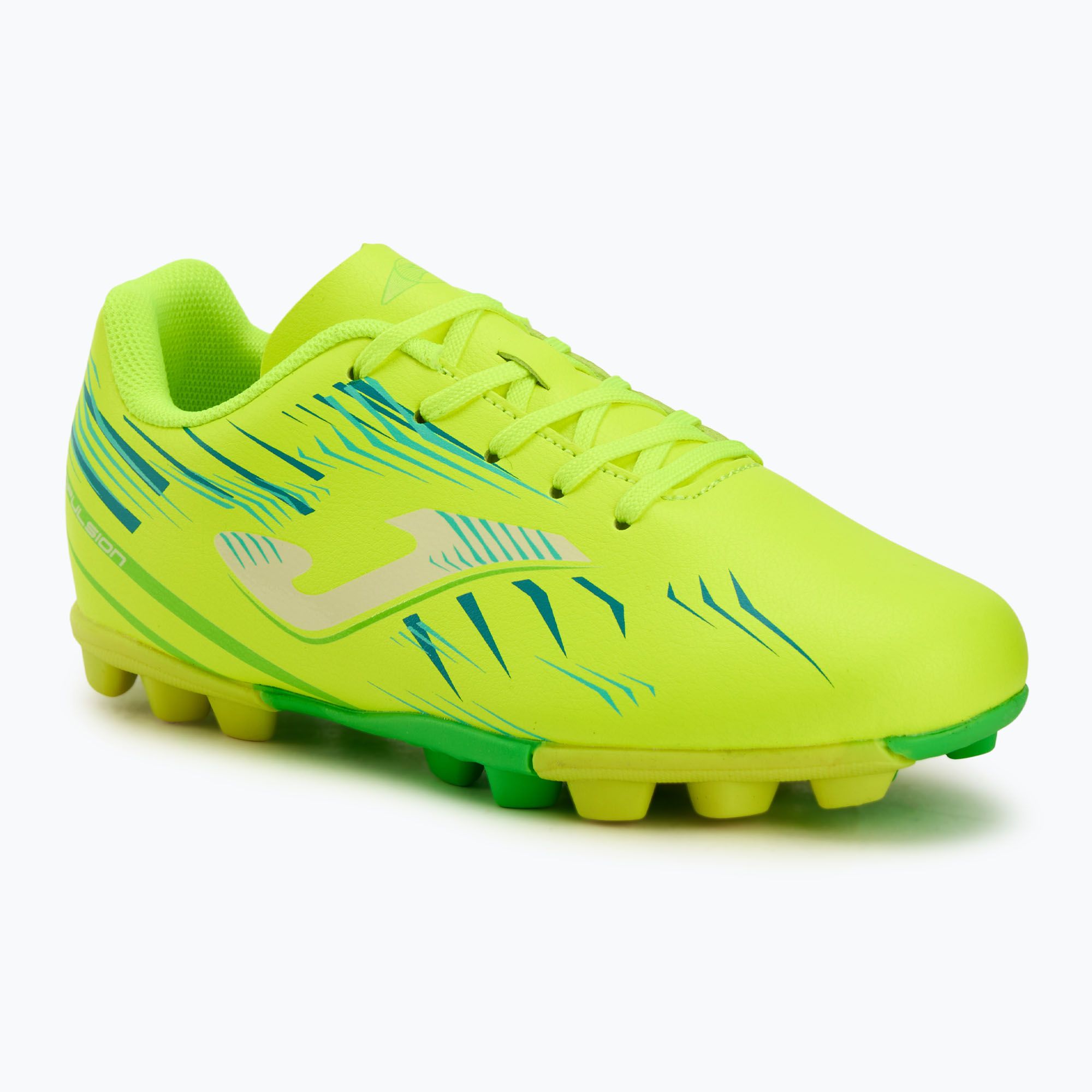 Buty piłkarskie dziecięce Joma Propulsion Jr HG fluor lemon 