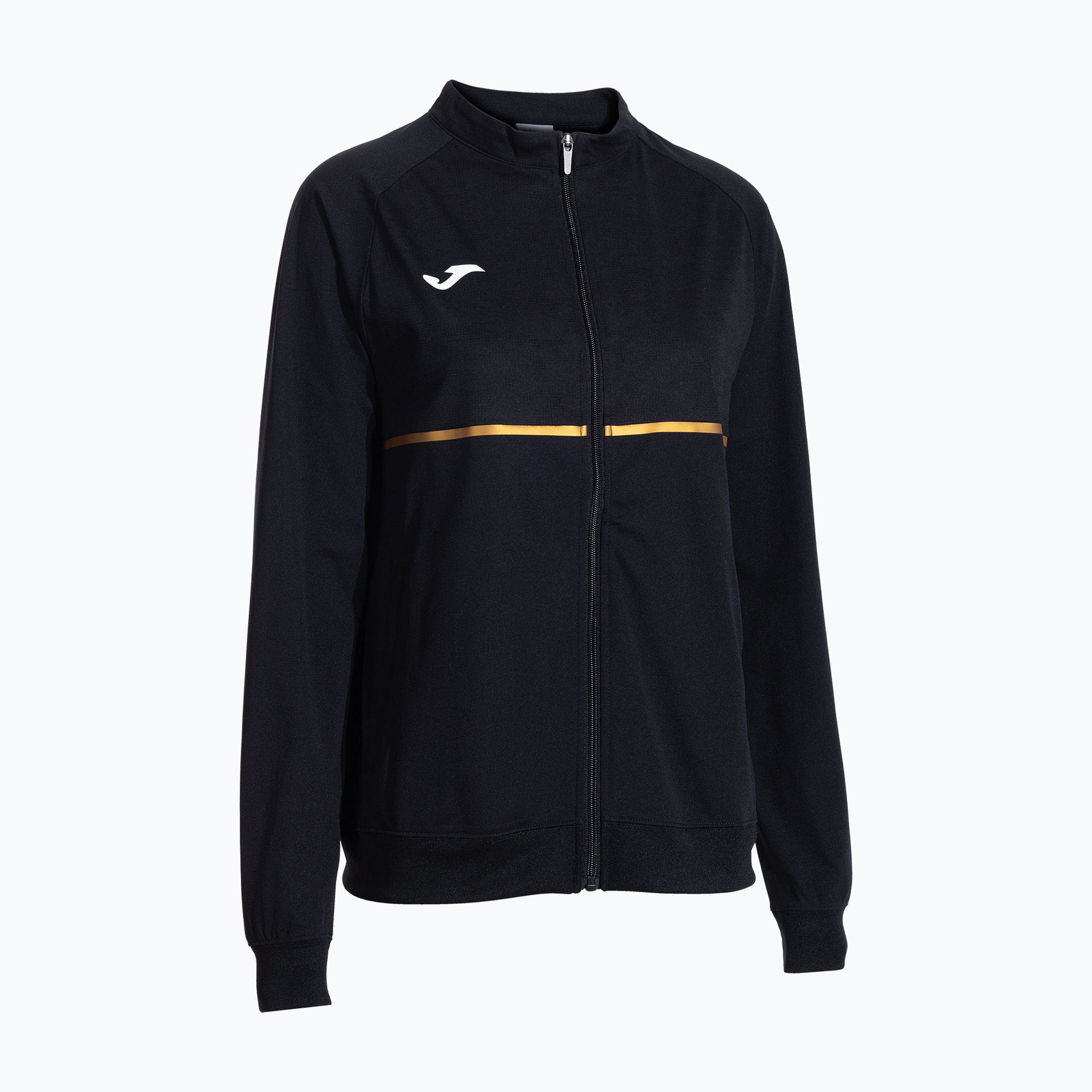 Bluza do biegania damska Joma Record III Full Zip black 