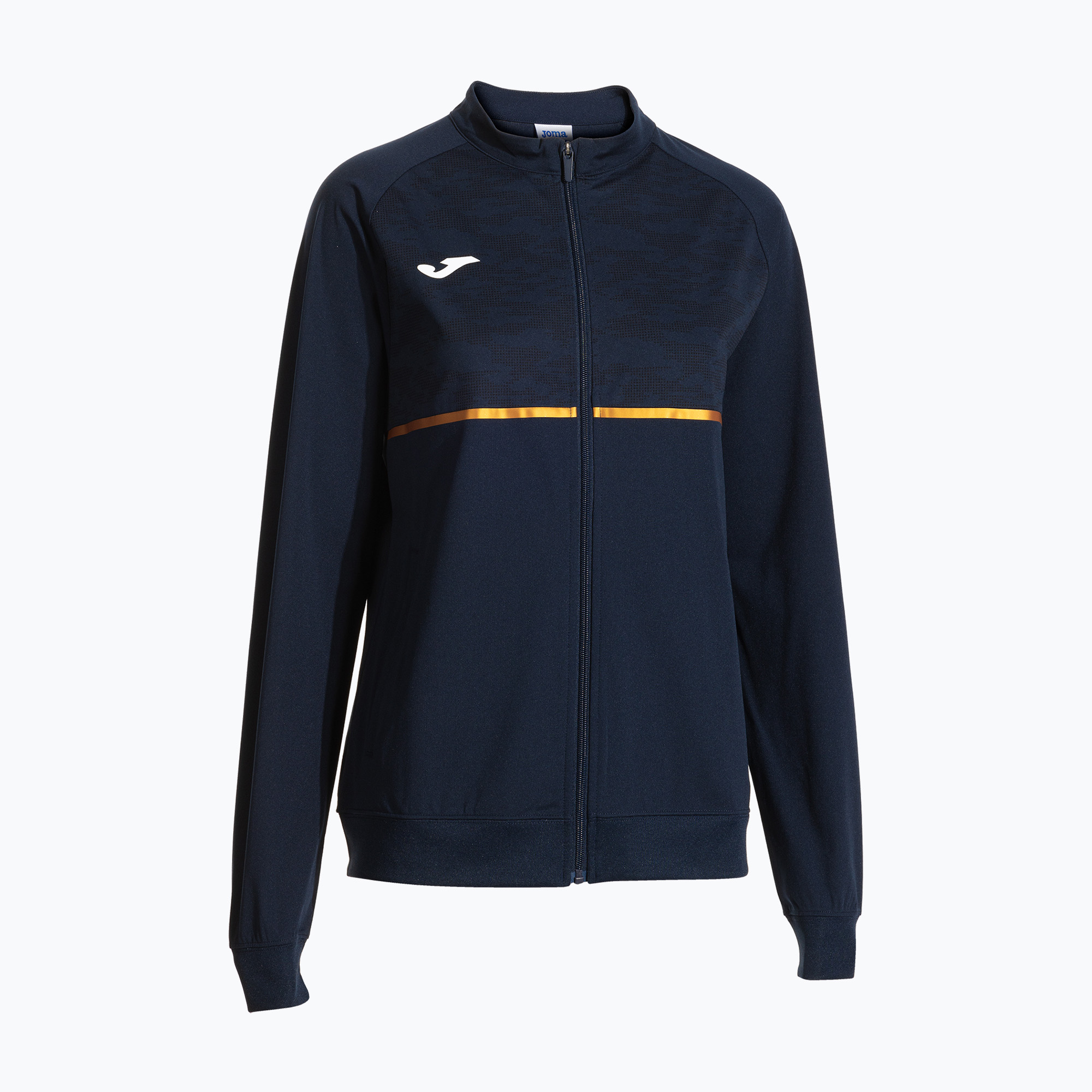 Bluza do biegania damska Joma Record III Full Zip navy 