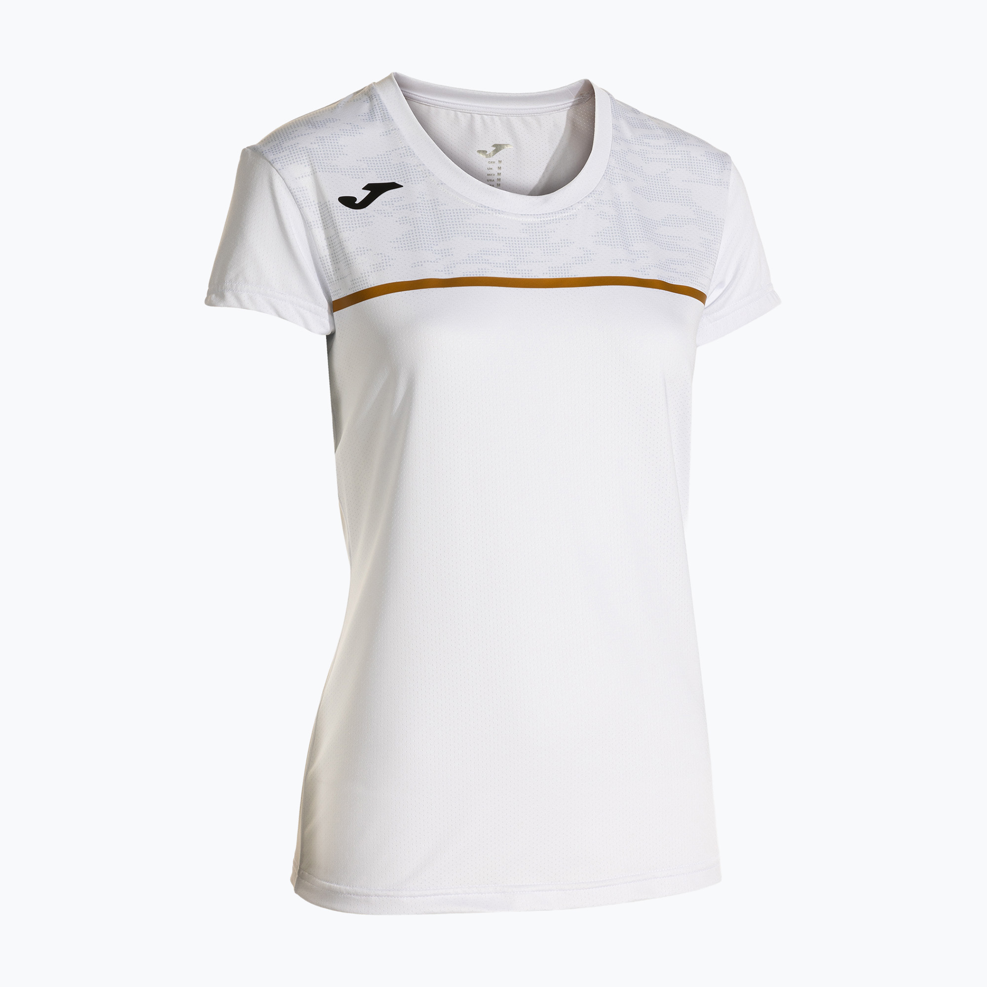 Maglia da corsa Joma Record III da donna, bianco (XL) (Record III 902526.200)