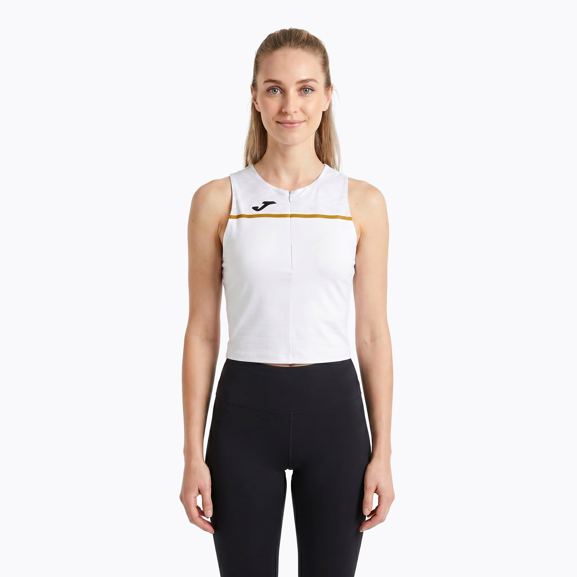 Tricou de alergare pentru femei  Joma Record III Top white