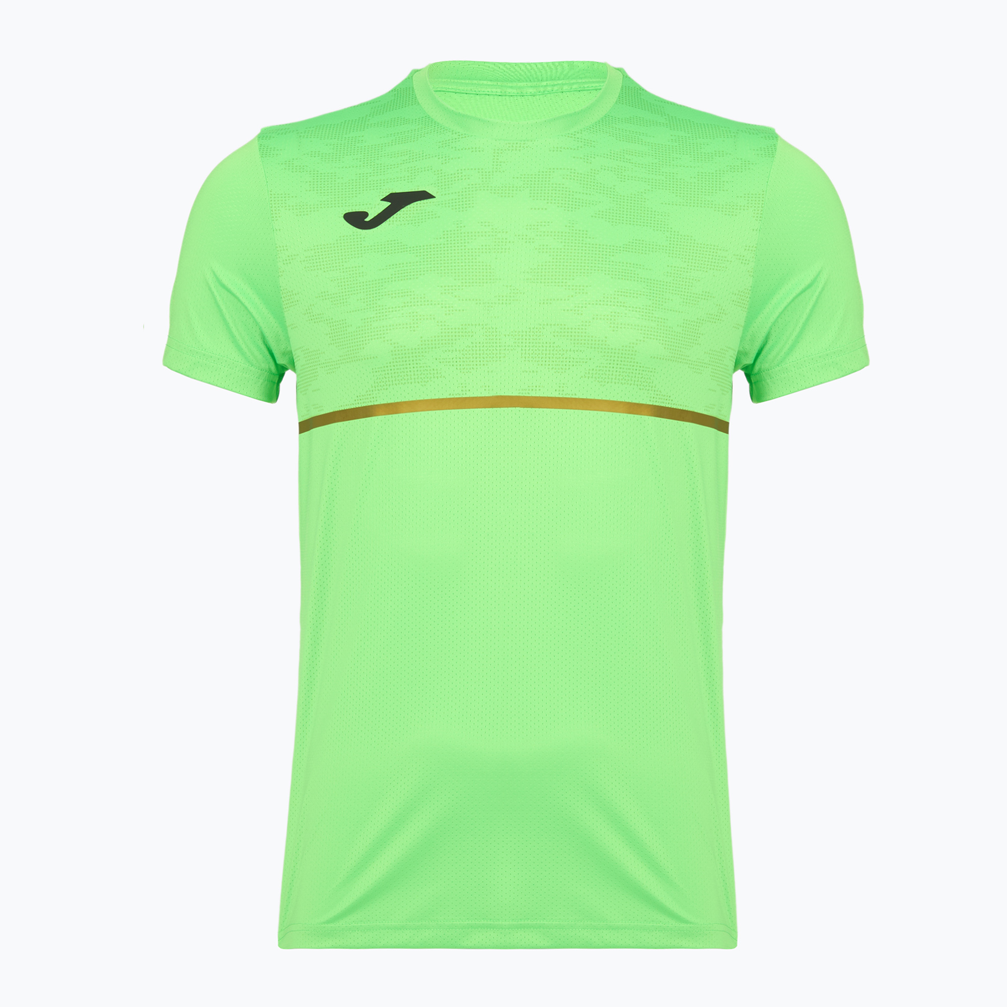 Мъжка тениска за бягане Joma Record III fluor green