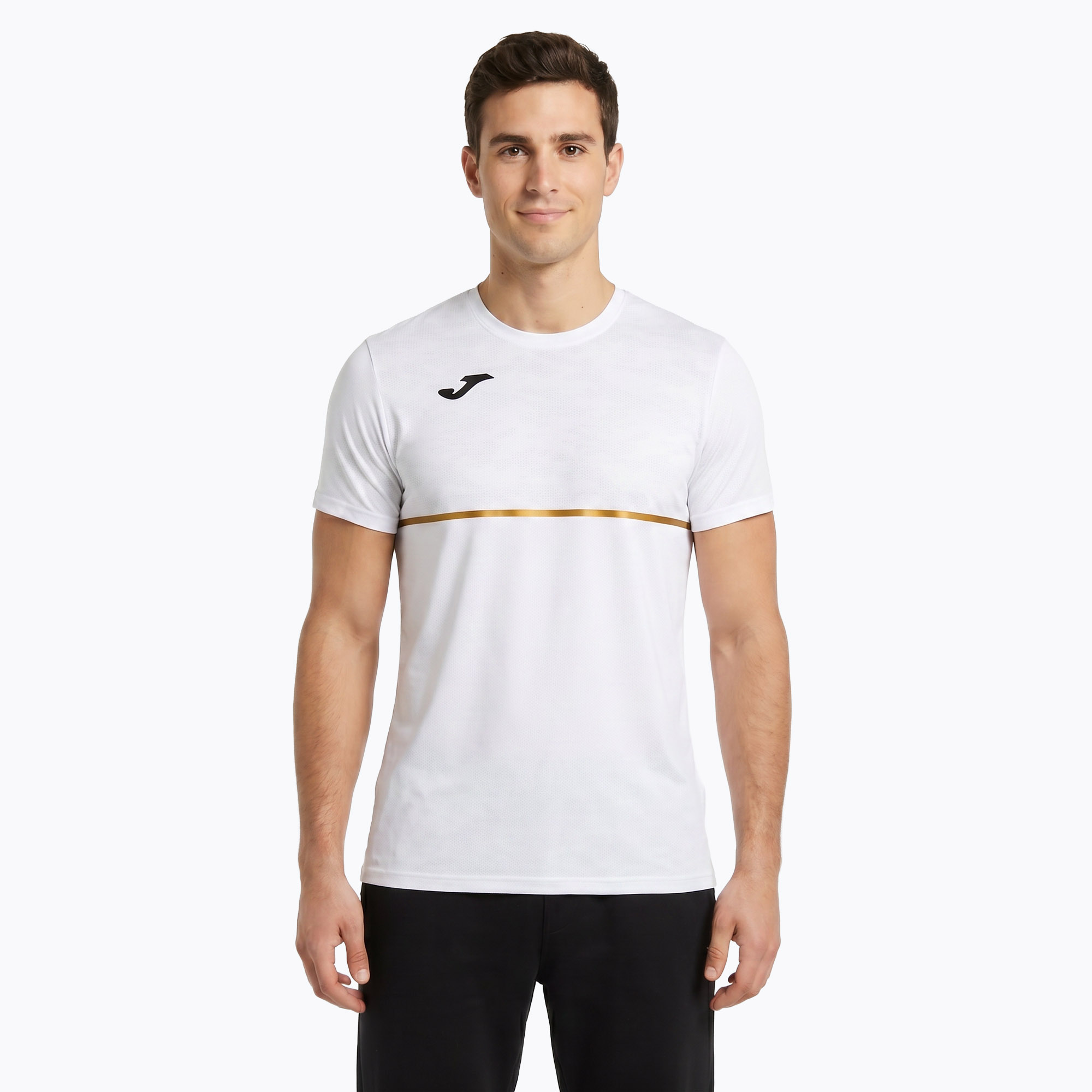 Tricou de alergare pentru bărbați Joma Record III white