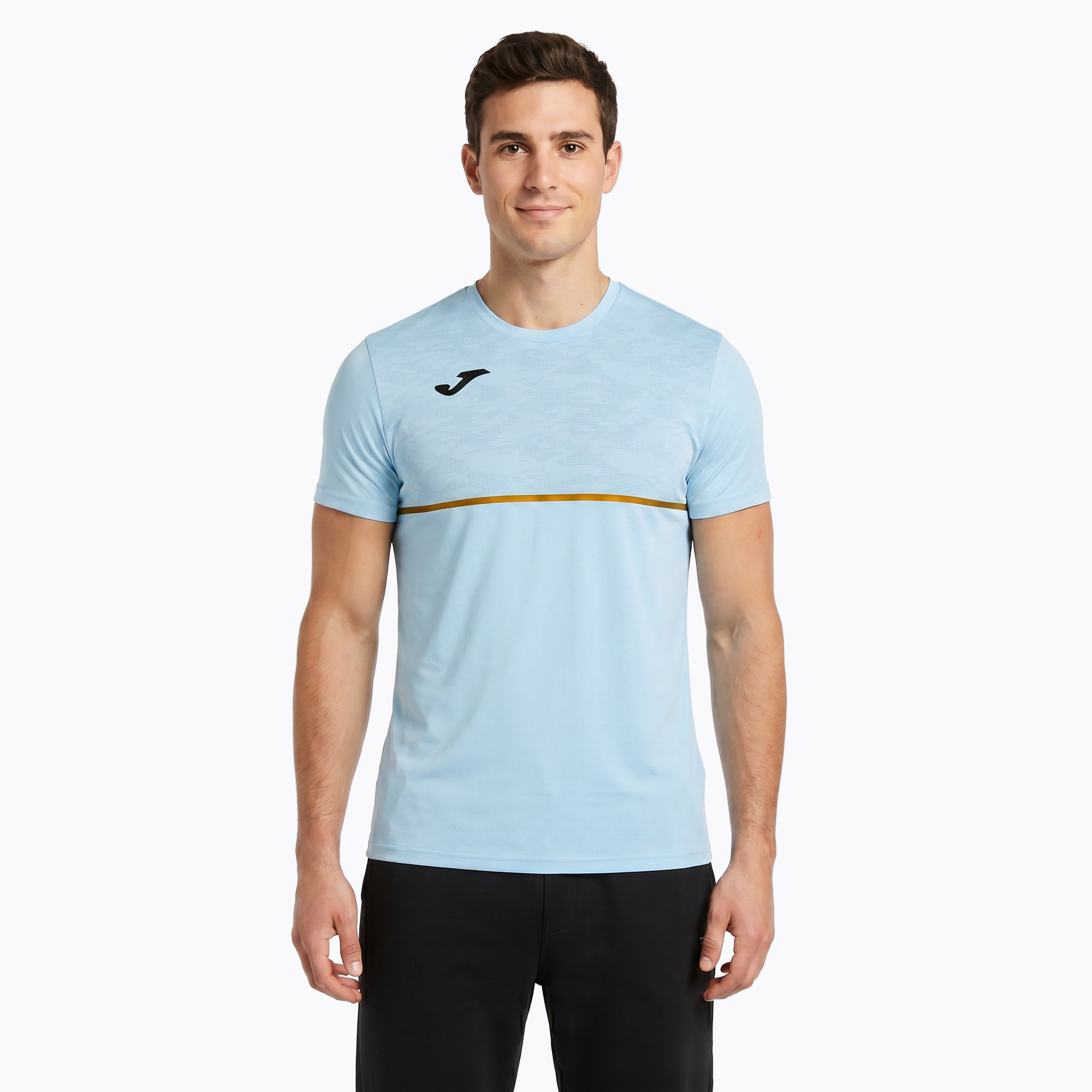 Мъжка тениска за бягане Joma Record III, светлосиня