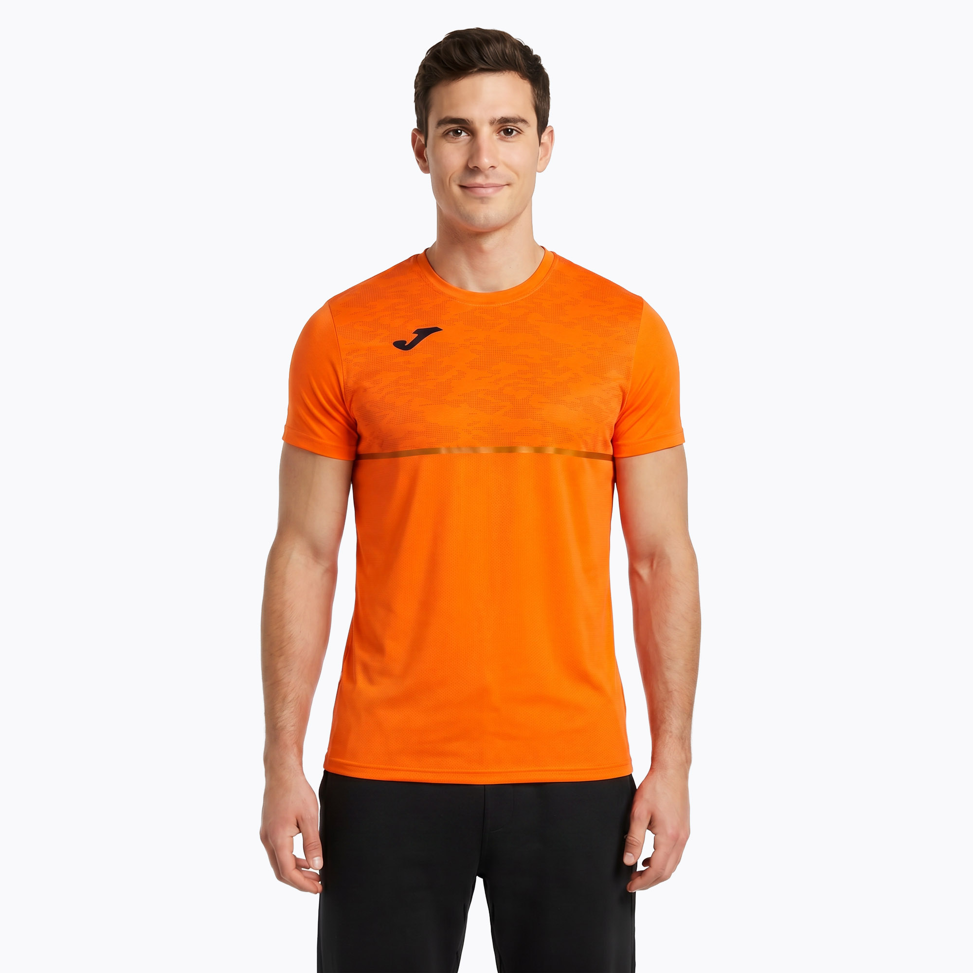 Мъжка тениска за бягане Joma Record III orange