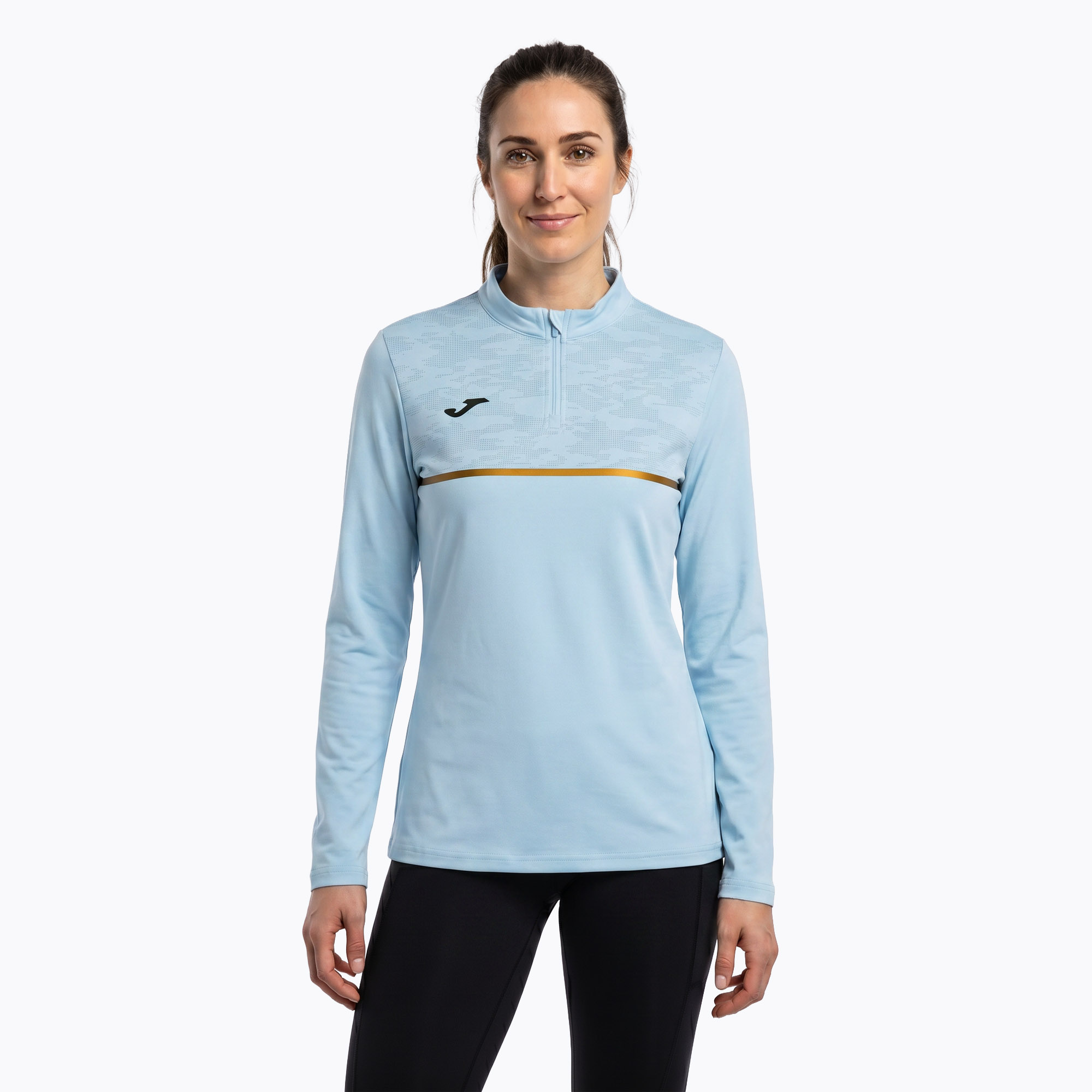 Bluza do biegania damska Joma Record III light blue