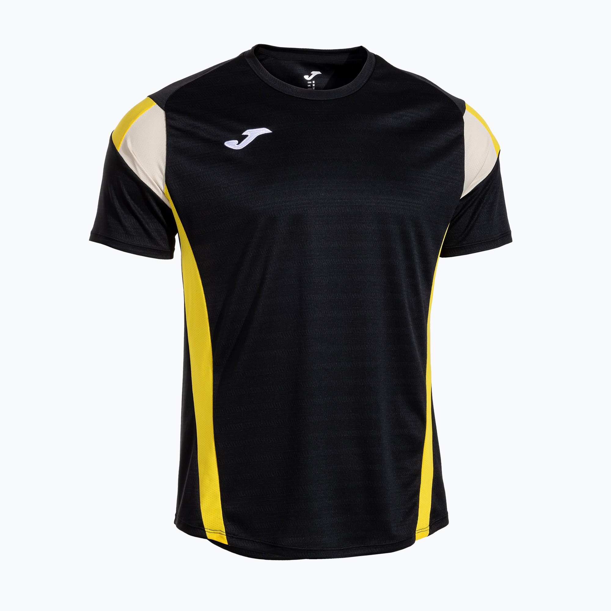Koszulka męska Joma Montreal black/yellow 