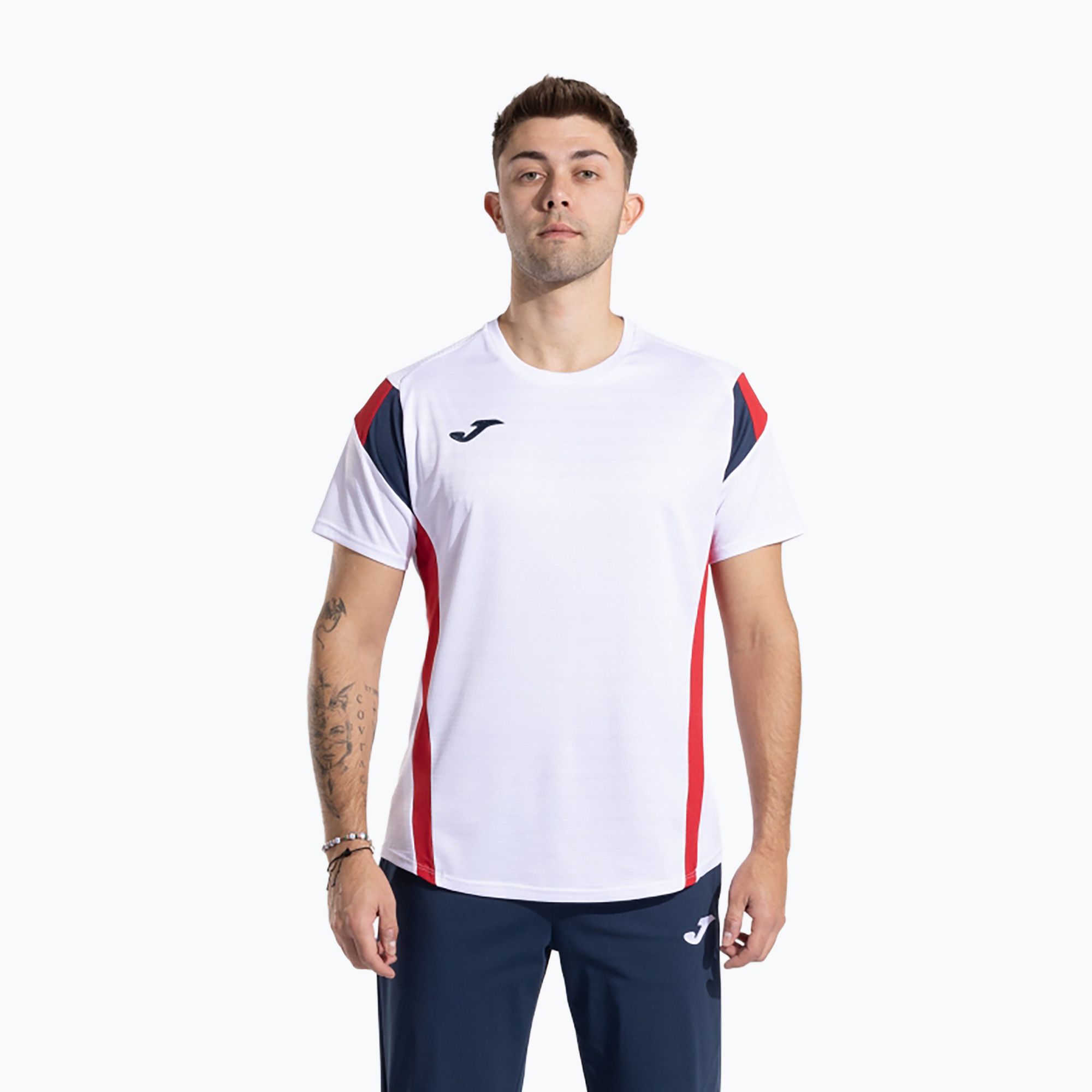 Koszulka męska Joma Montreal white/red 