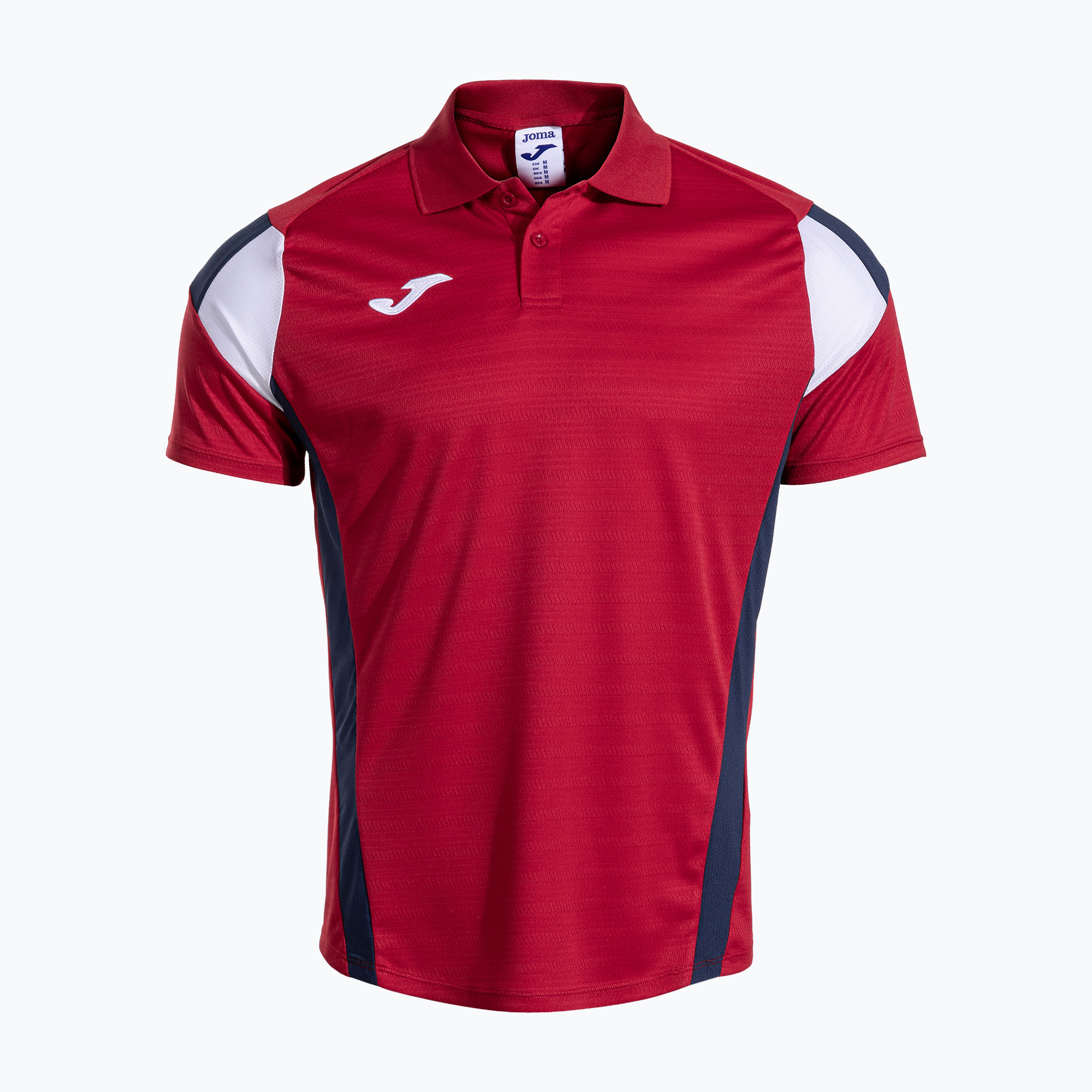 Мъжка тениска Joma Montreal red/dark navy