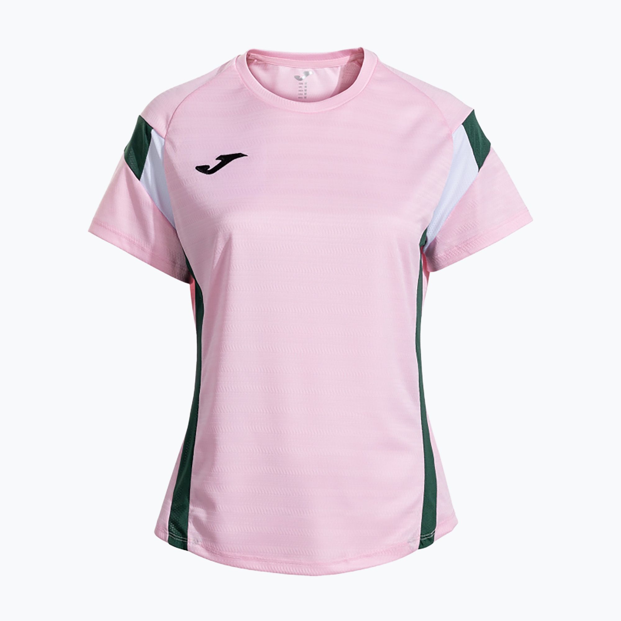 Koszulka teniskowa damska Joma Montreal pink/green 