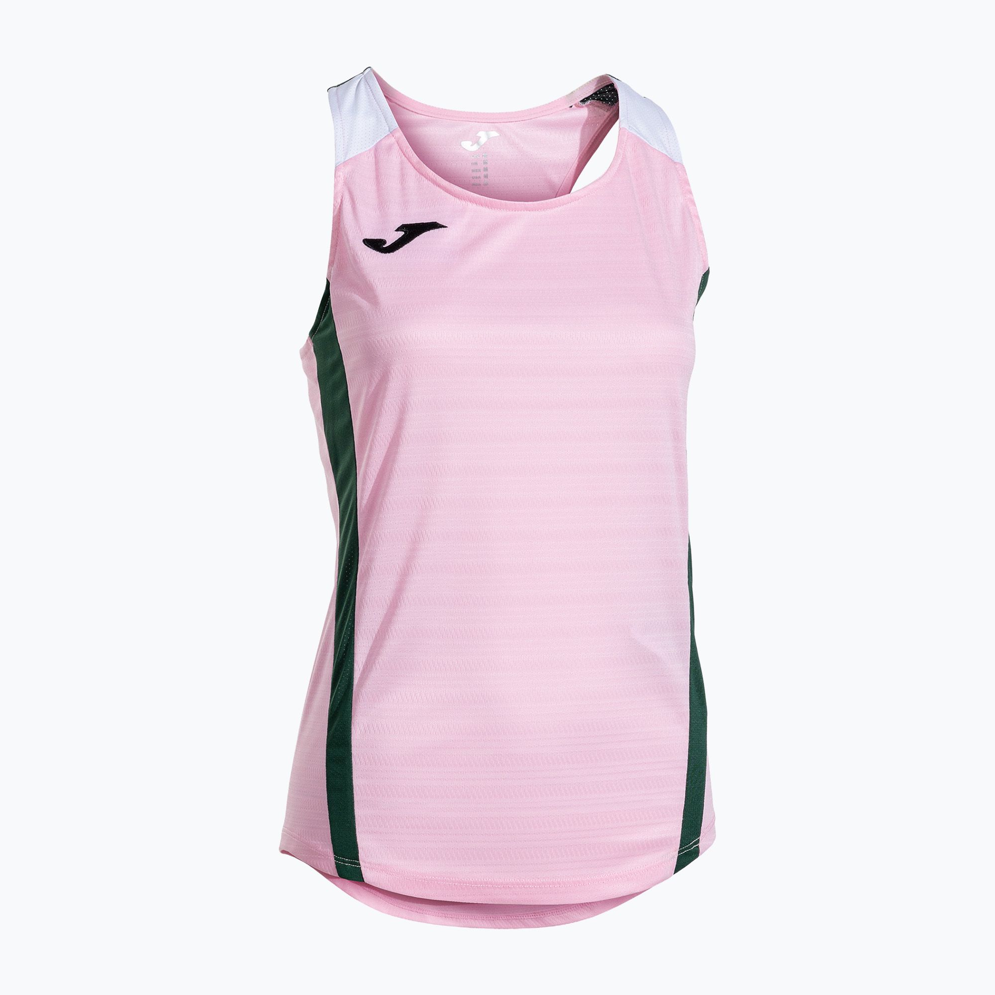 Koszulka tenisowa damska Joma Montreal pink/green 