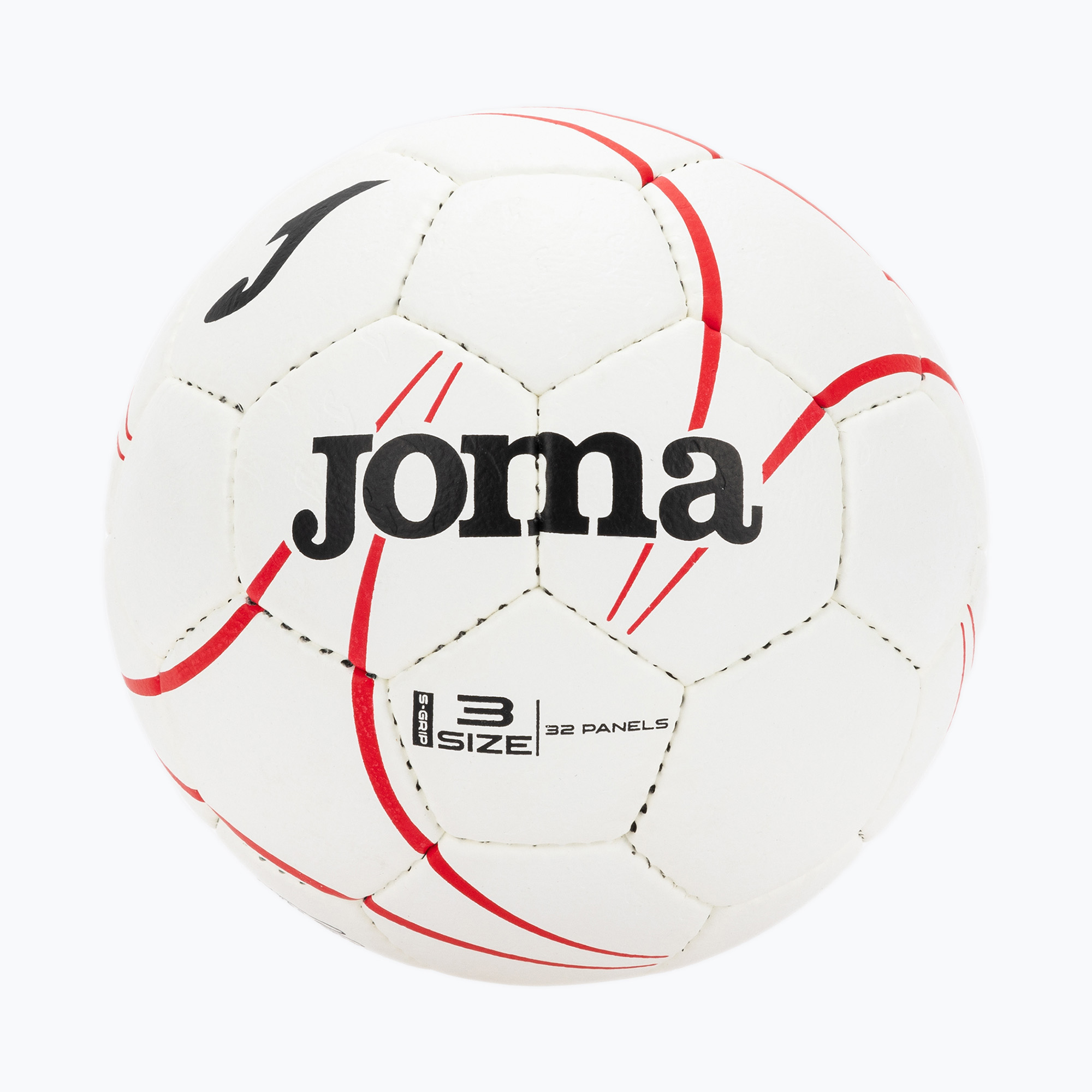 Топка за хандбал Joma S-Grip white / red размер 3