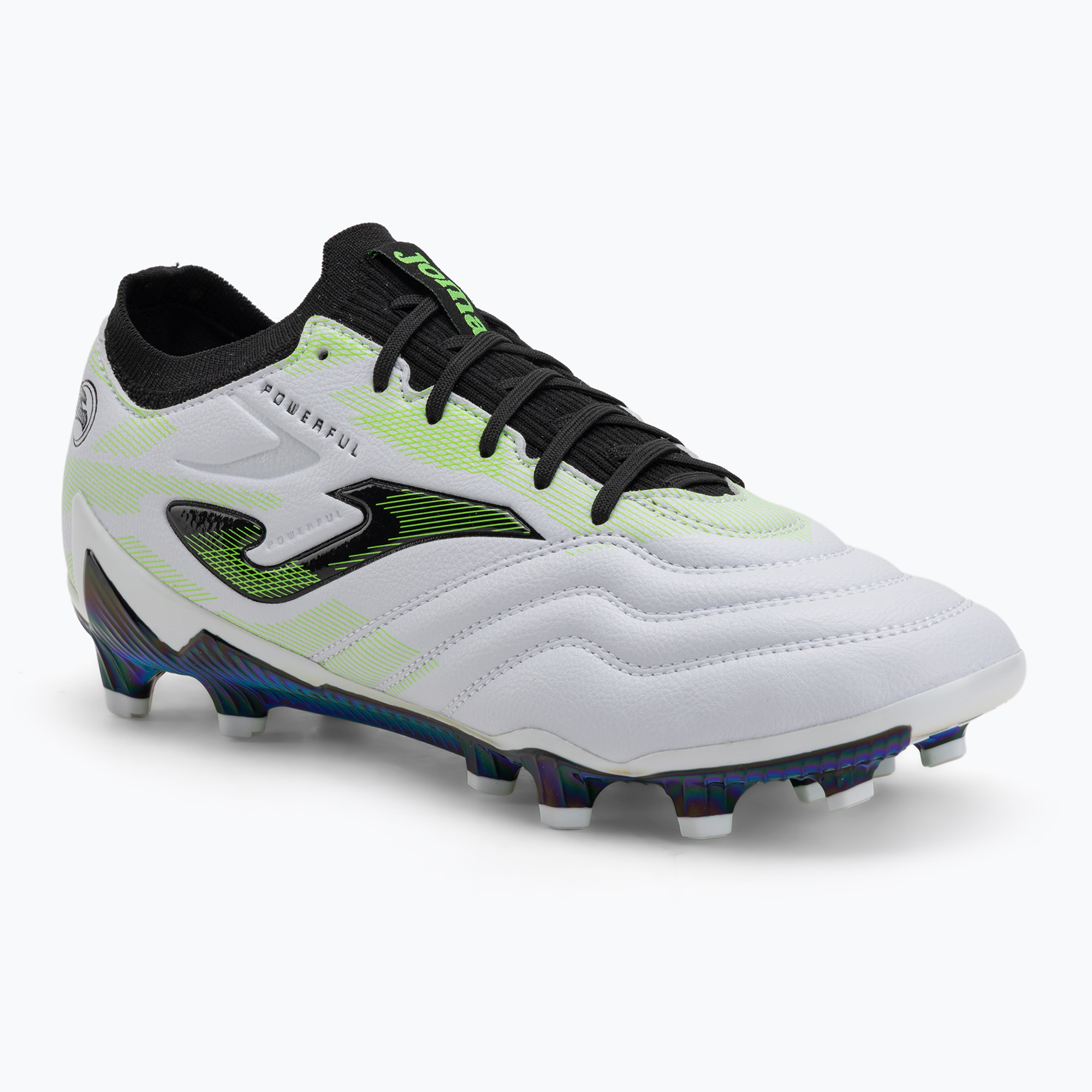 Buty piłkarskie męskie Joma Powerful Top FG white/black