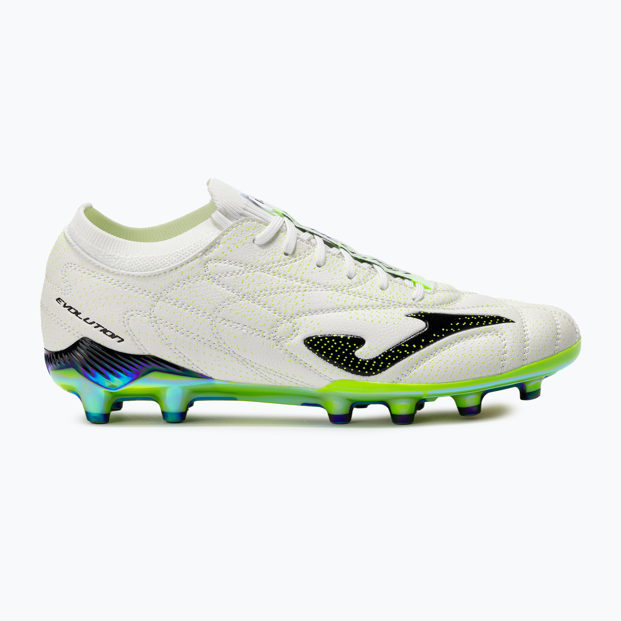 Buty piłkarskie męskie Joma Evolution Top FG white/black 