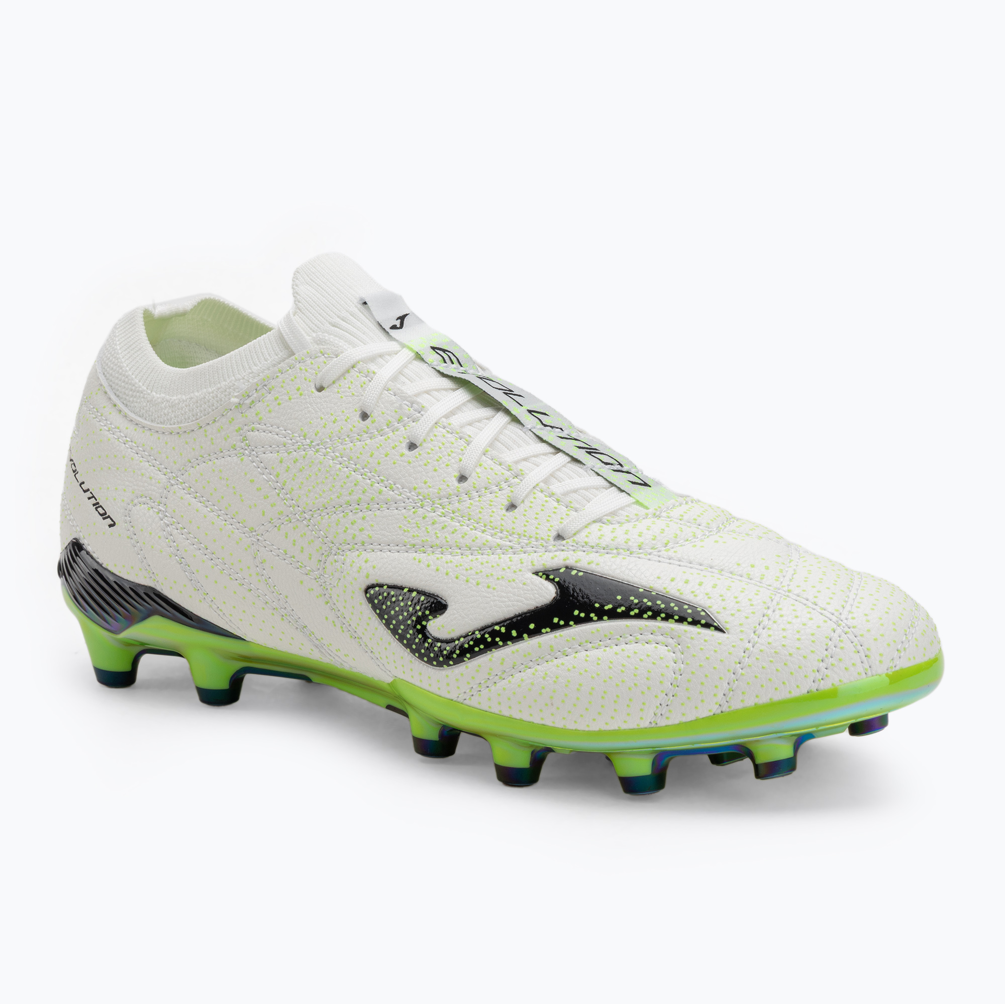 Buty piłkarskie męskie Joma Evolution Top FG white/black 