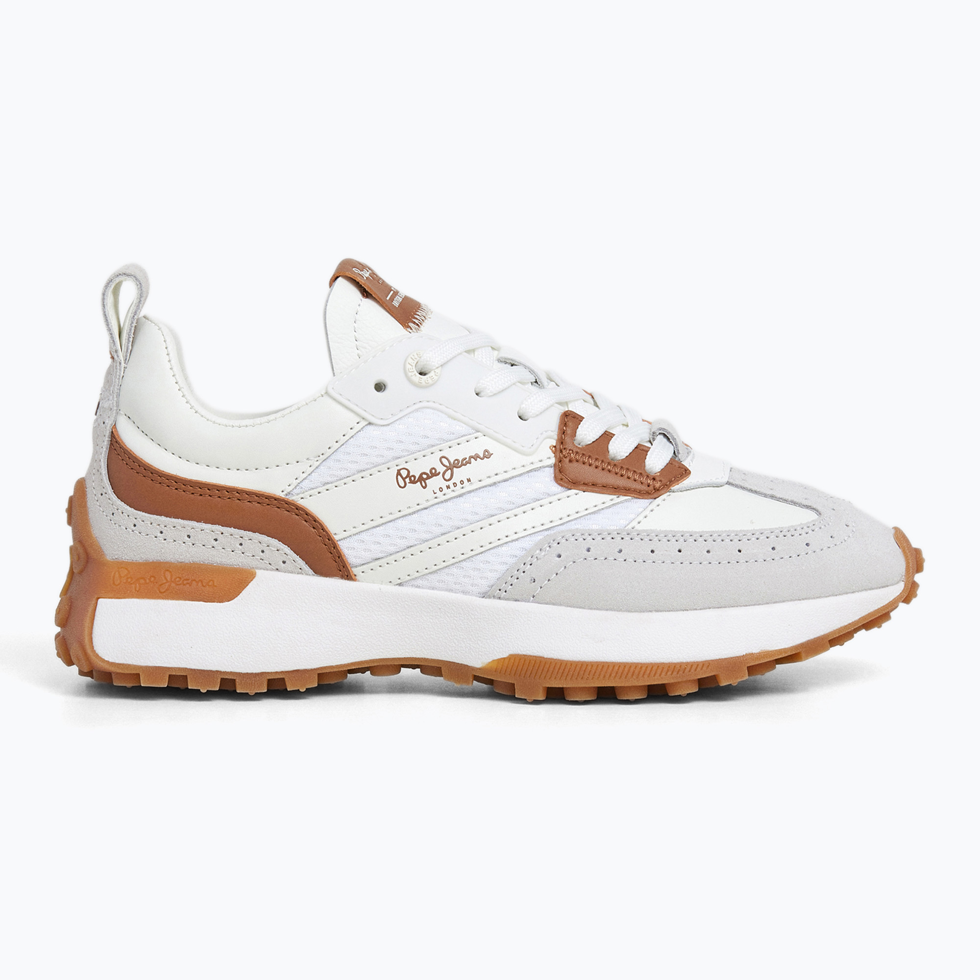 Buty damskie Pepe Jeans Lucky Class white 