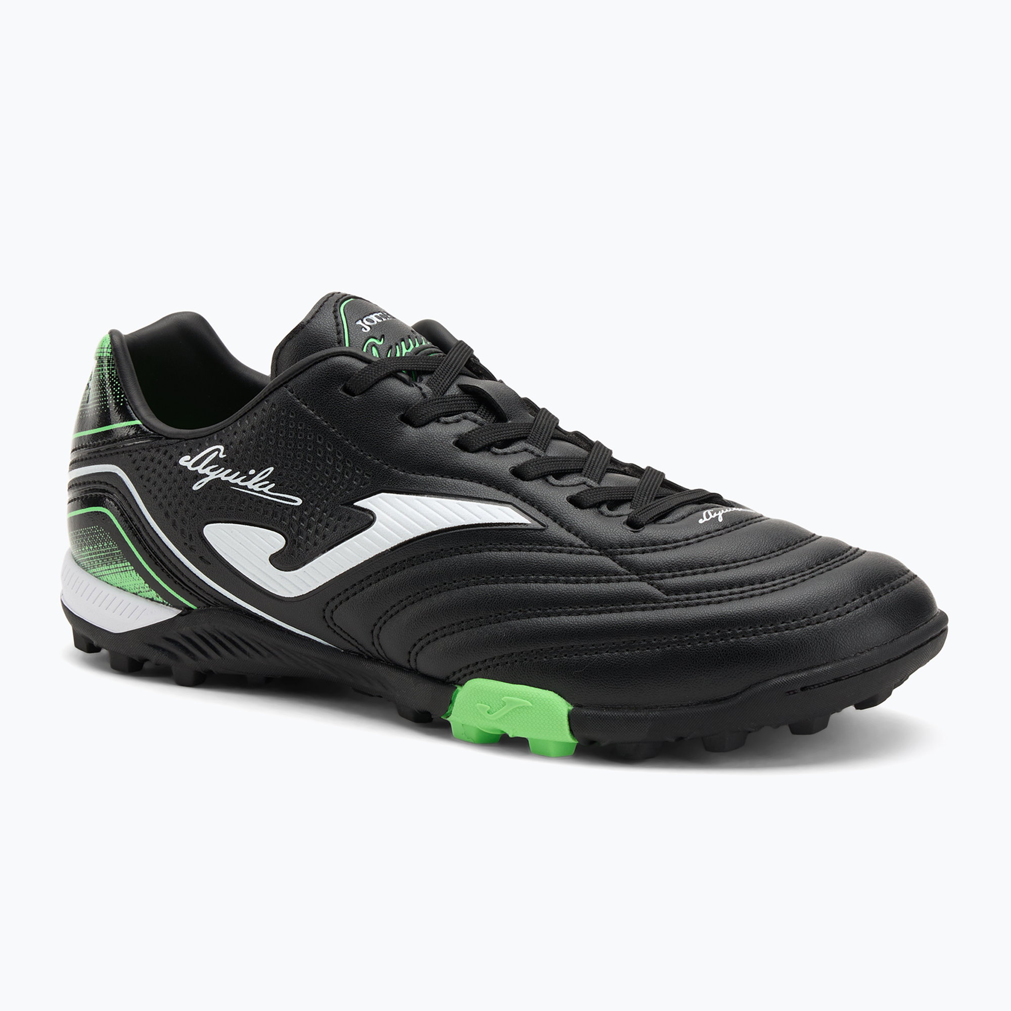 Buty piłkarskie męskie Joma Aguila TF black/fluor green 