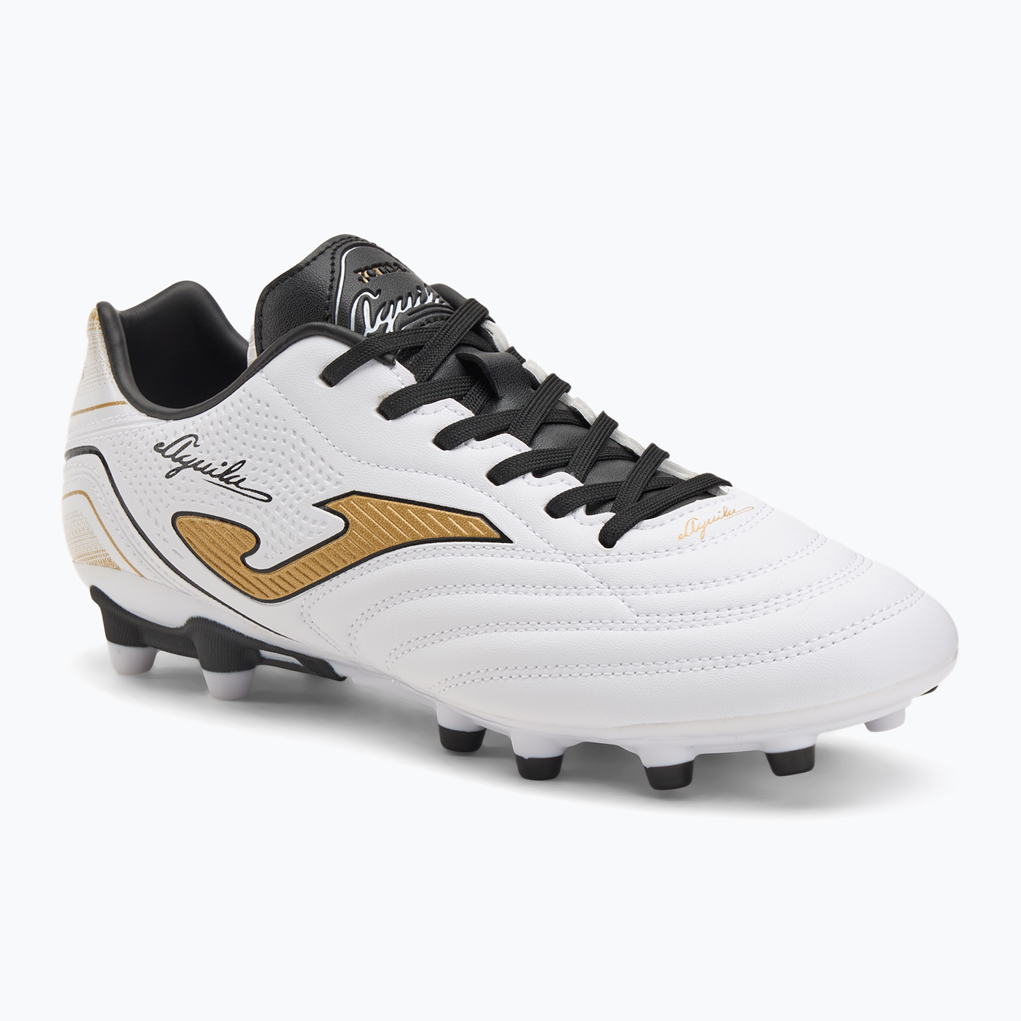 Buty piłkarskie męskie Joma Aguila FG white/gold 